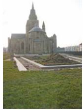 Une pergola dans le jardin Tudor  