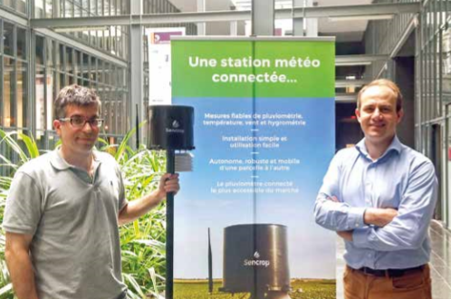 Les agriculteurs passent  à la météo connectée  