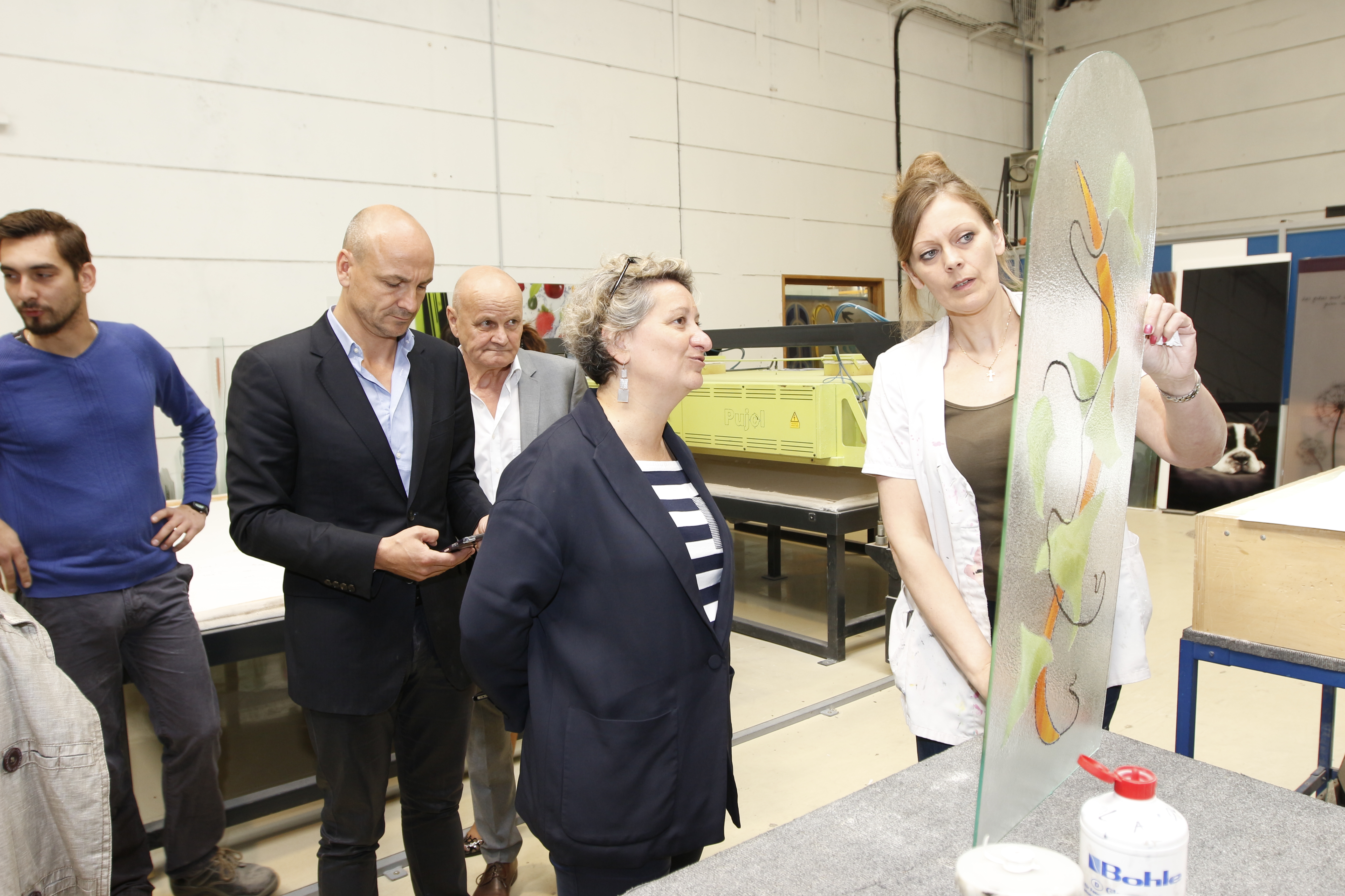 La sous-préfète de Lens découvre Volma  