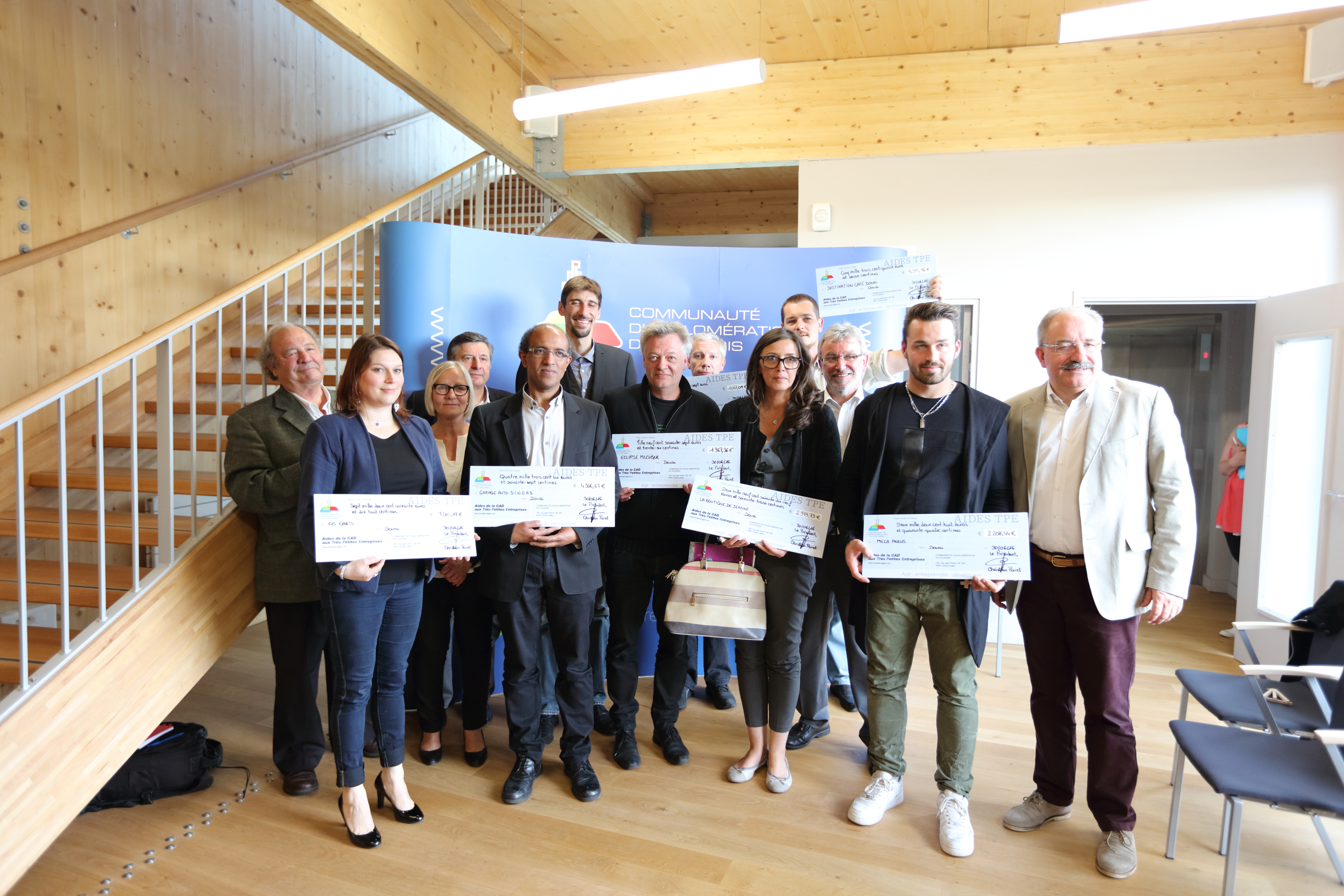 La CAD soutient les TPE de son territoire