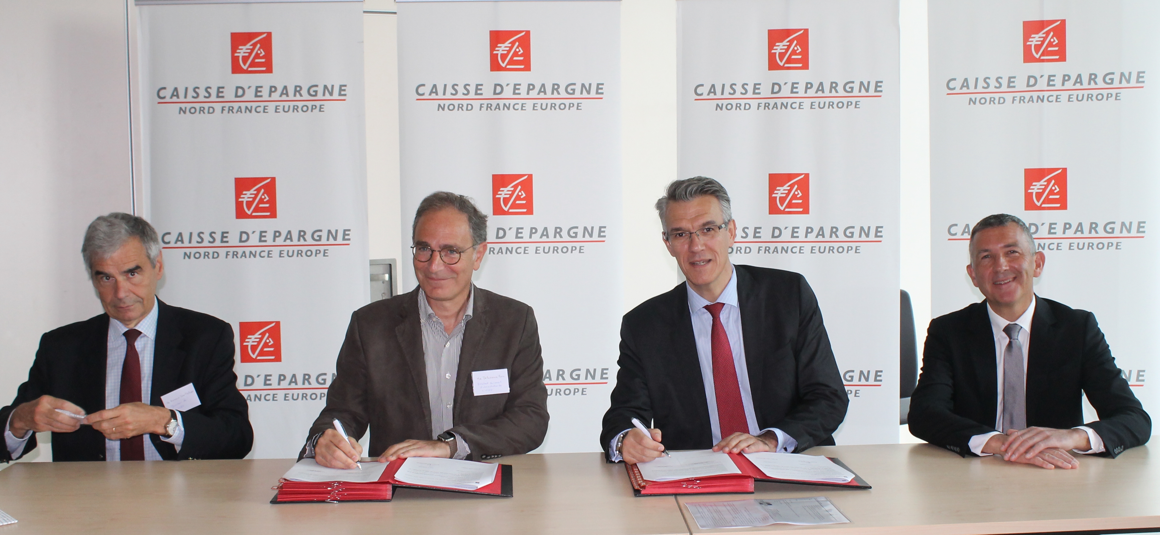 Partenariat accru entre Caisse d'Epargne Nord France Europe et IÉSEG
