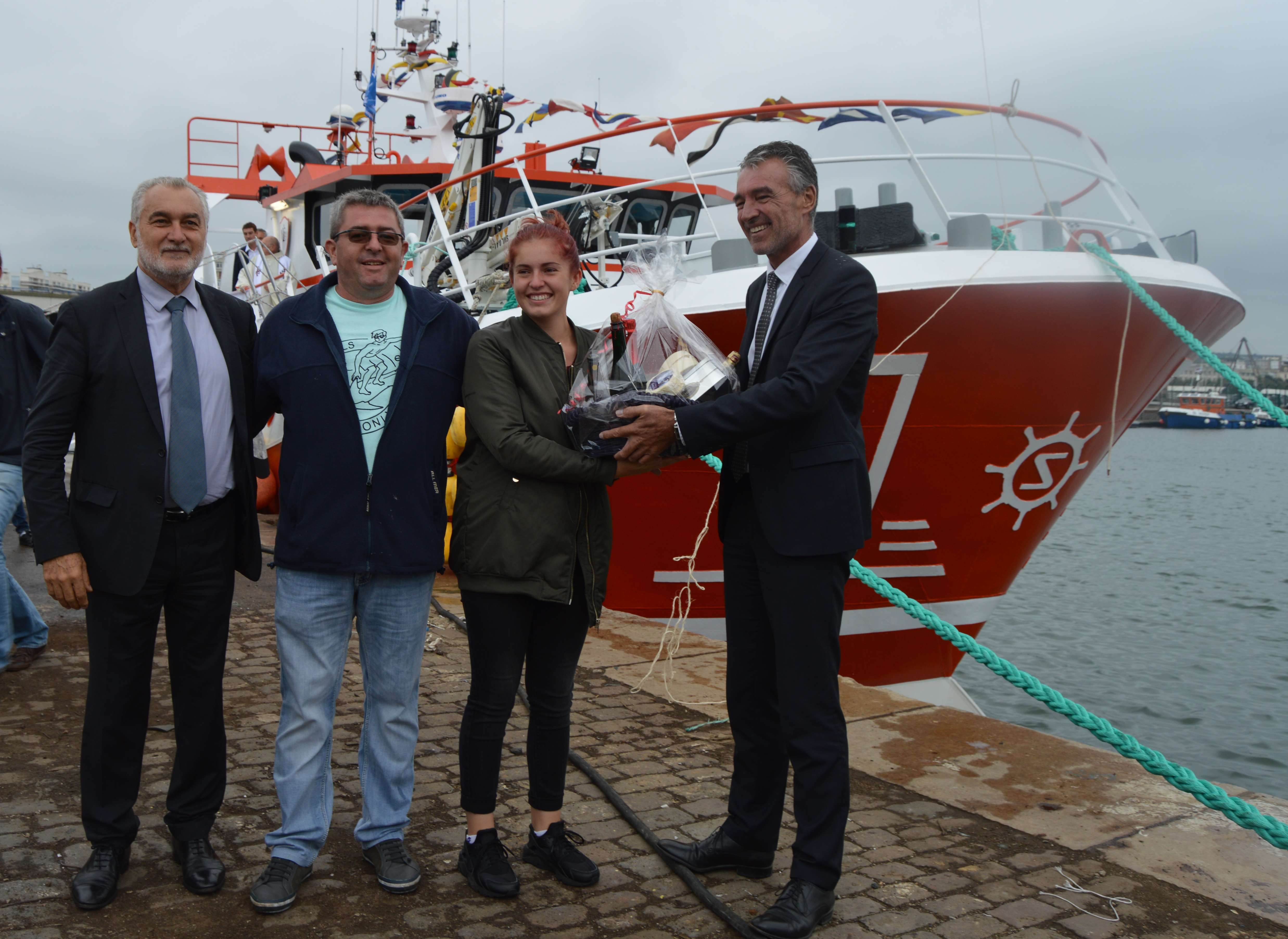 Le chantier Socarenam lance le chalutier-langoustinier Breizh pour Lorient