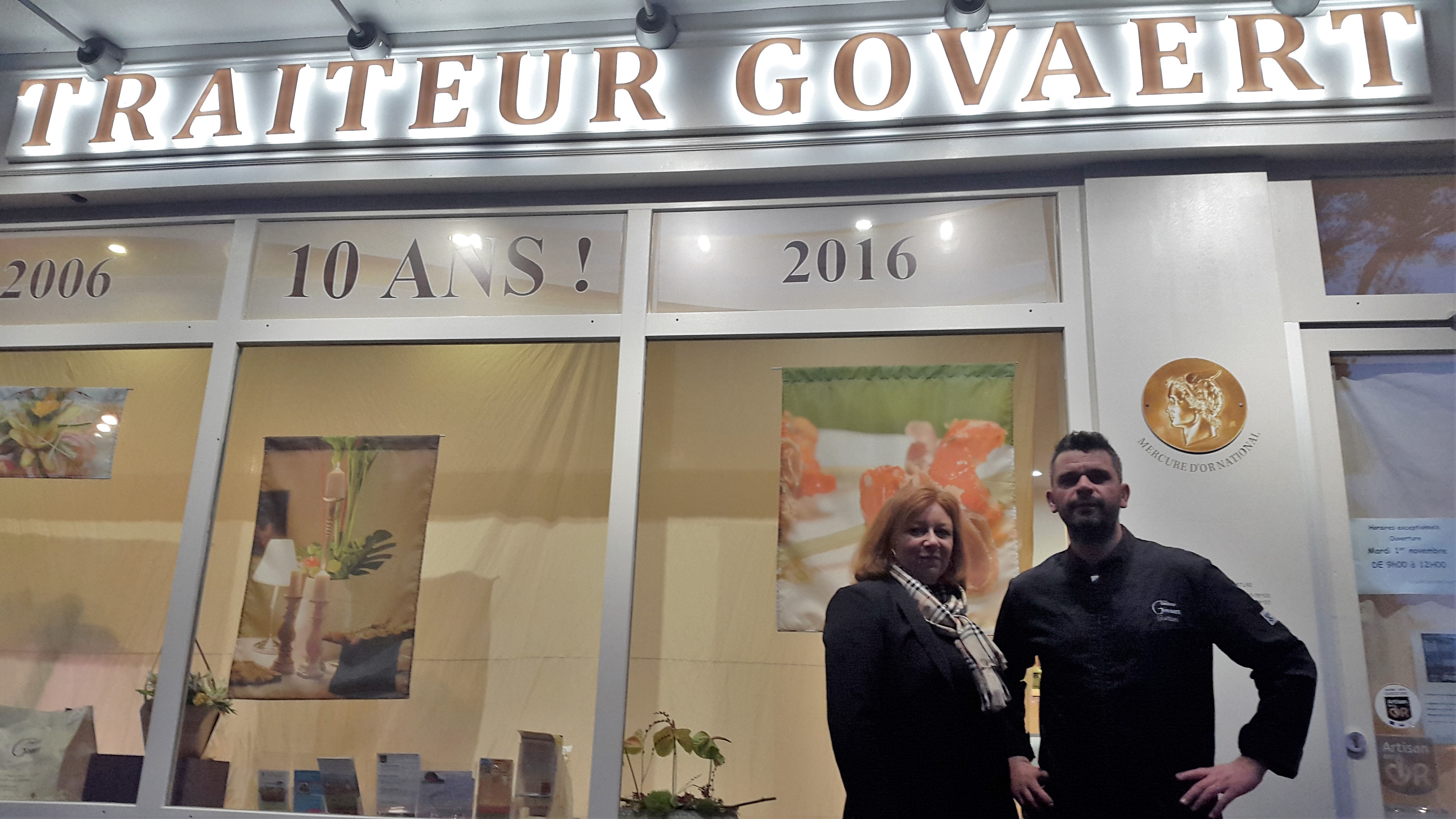 Traiteur Govaert fête ses 10 ans d'existence