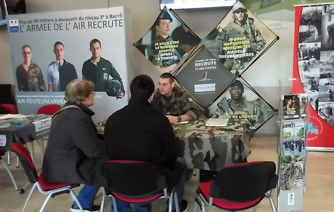 Les emplois en uniforme