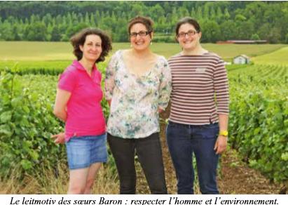 Deux certifications pour  le champagne Baron-Albert