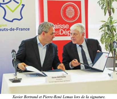 Un soutien de poids  pour les Hauts-de-France