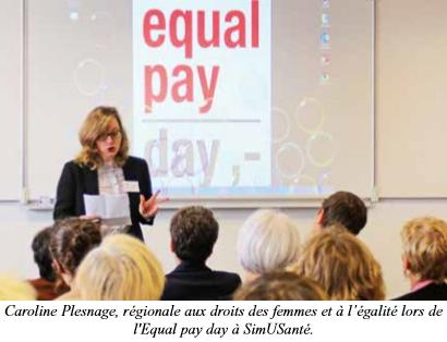 L'Equal pay day  célébré au CHU sud