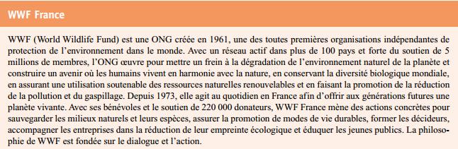 Un partenariat stratégique avec WWF France