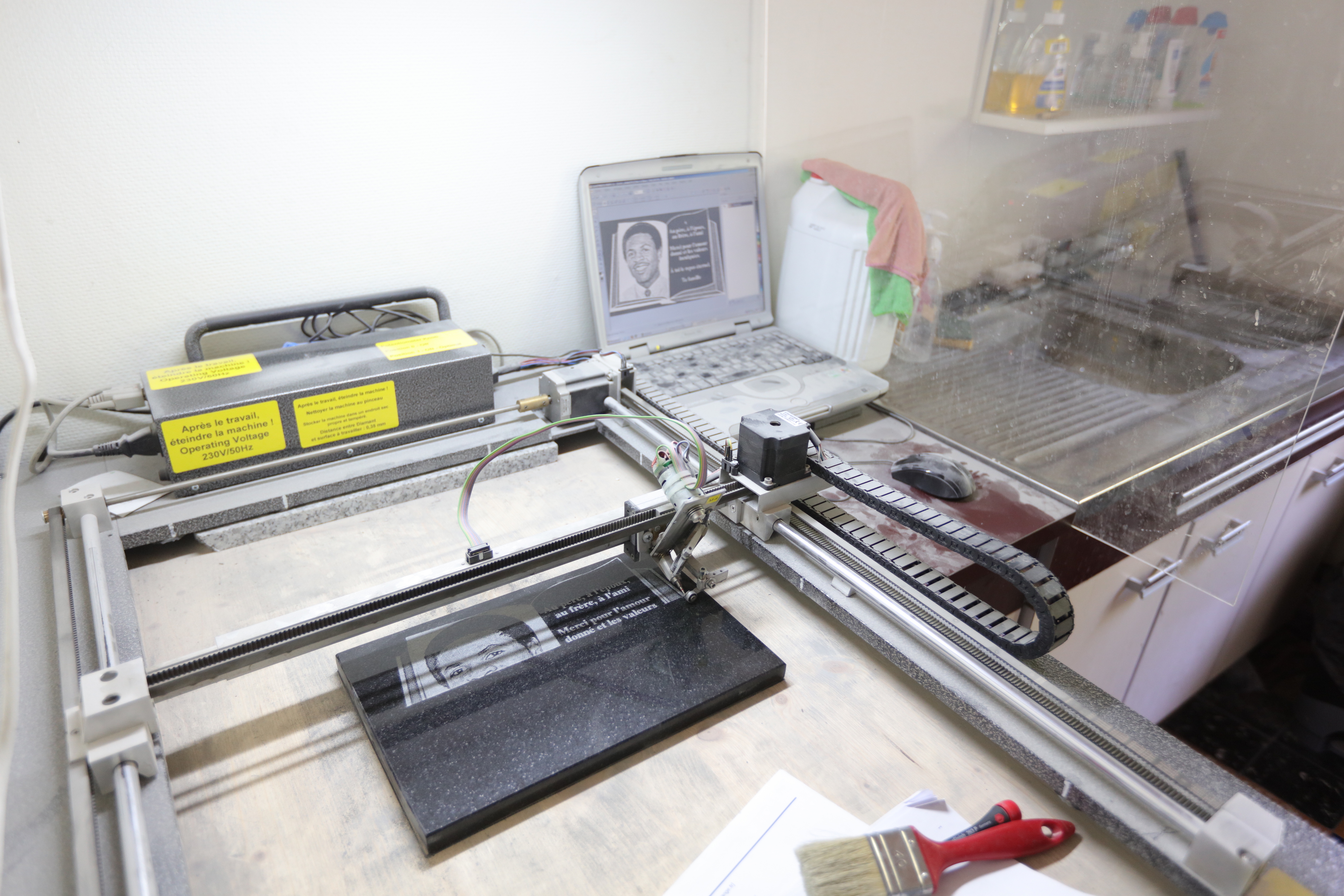 DP gravures progresse et se diversifie sur le marché de la plaque de marbre