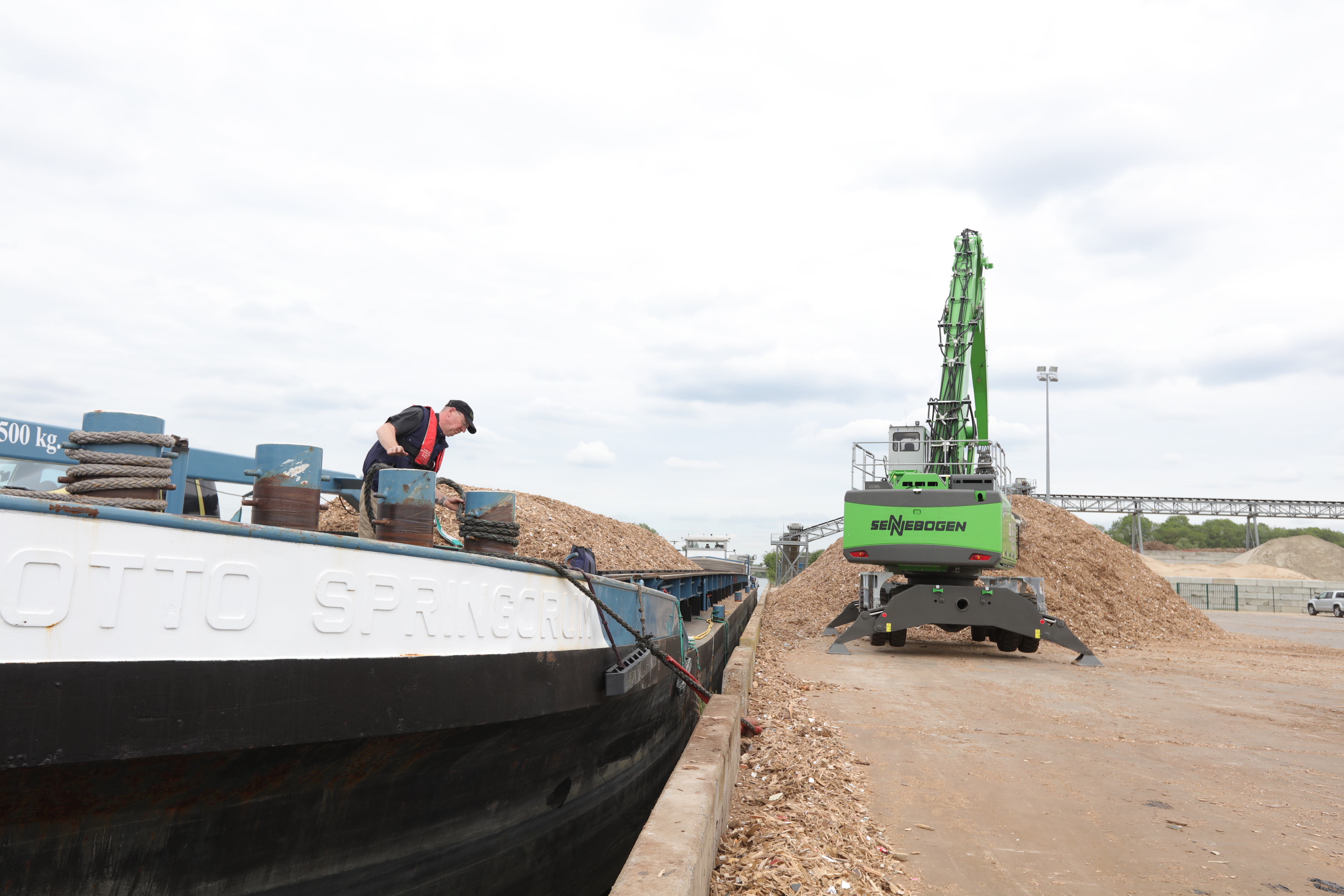 Ramery environnement conjugue recyclage avec transport fluvial
