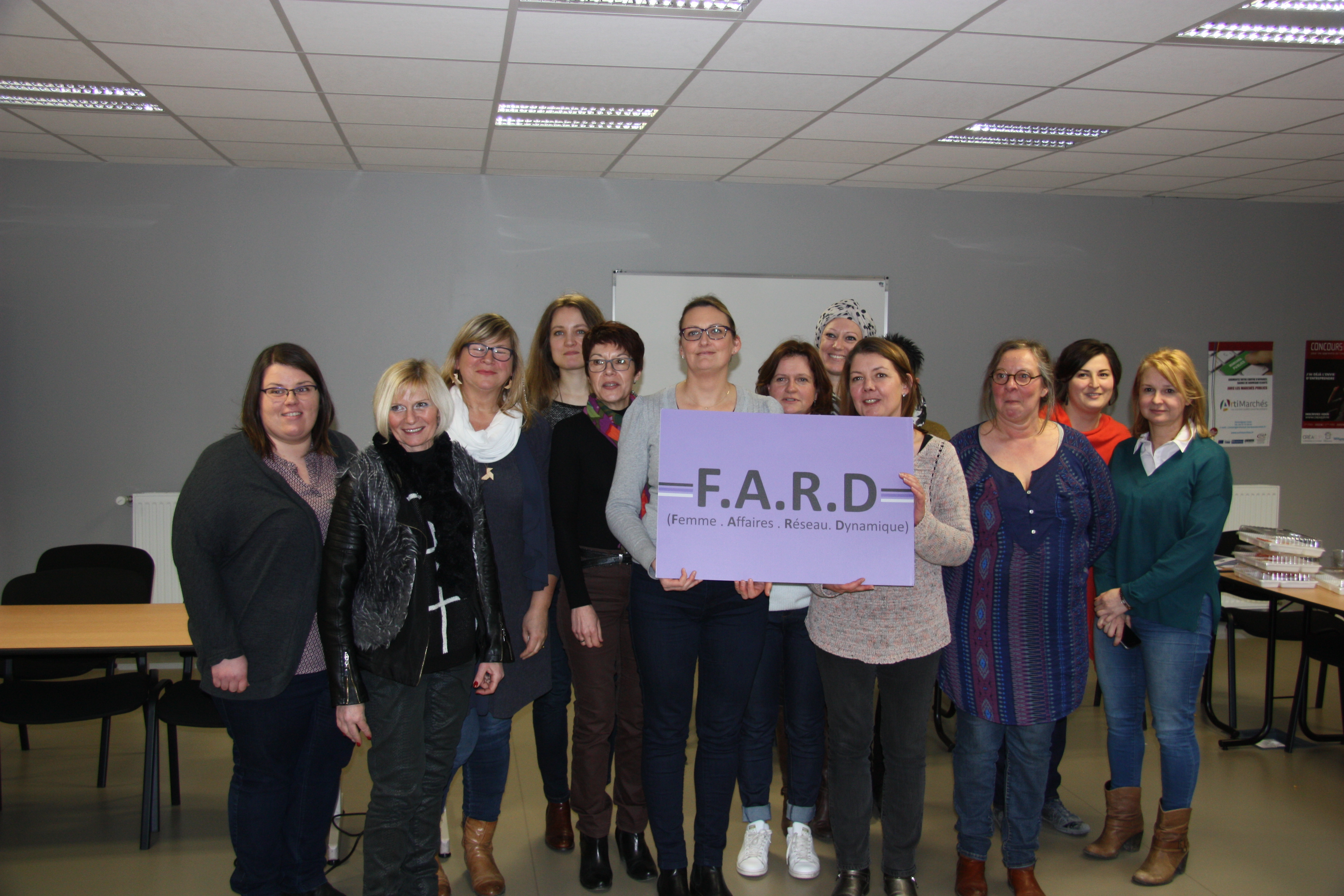 Des entrepreneuses avec FARD