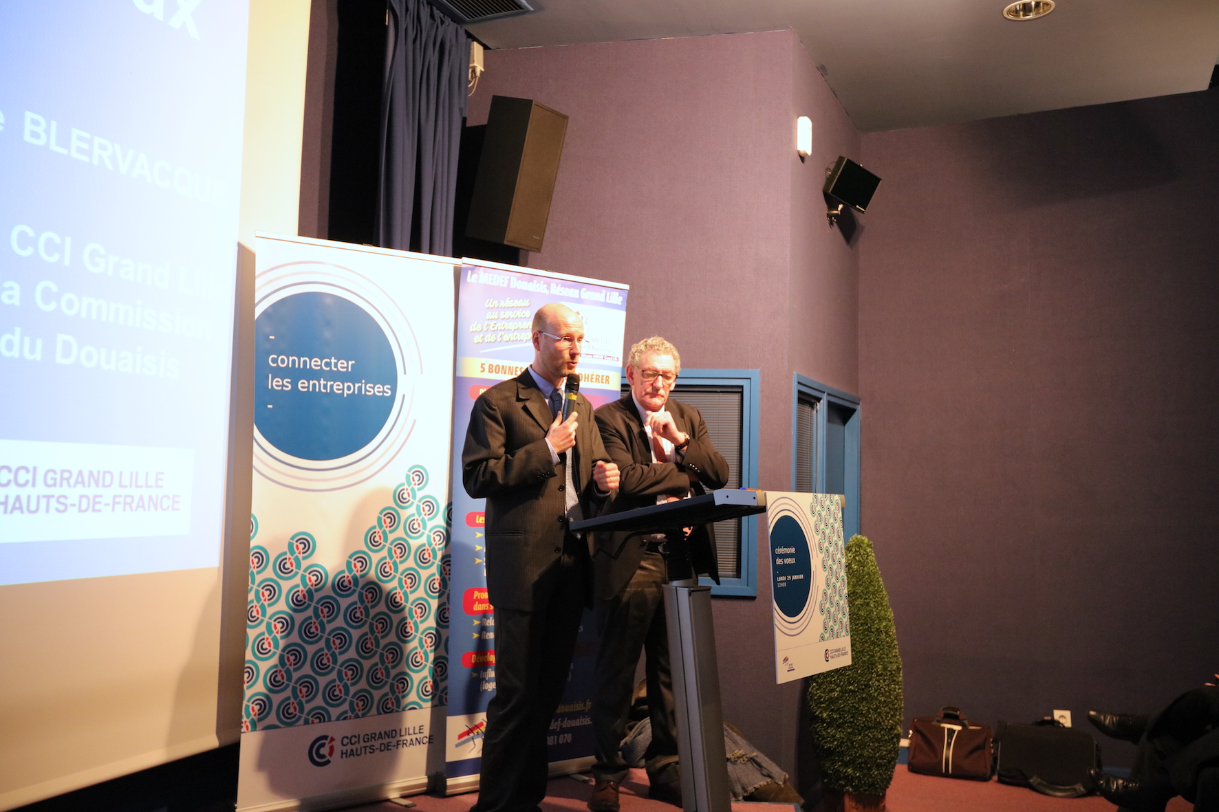 MEDEF et CCI présentent leurs projets aux entrepreneurs du Douaisis