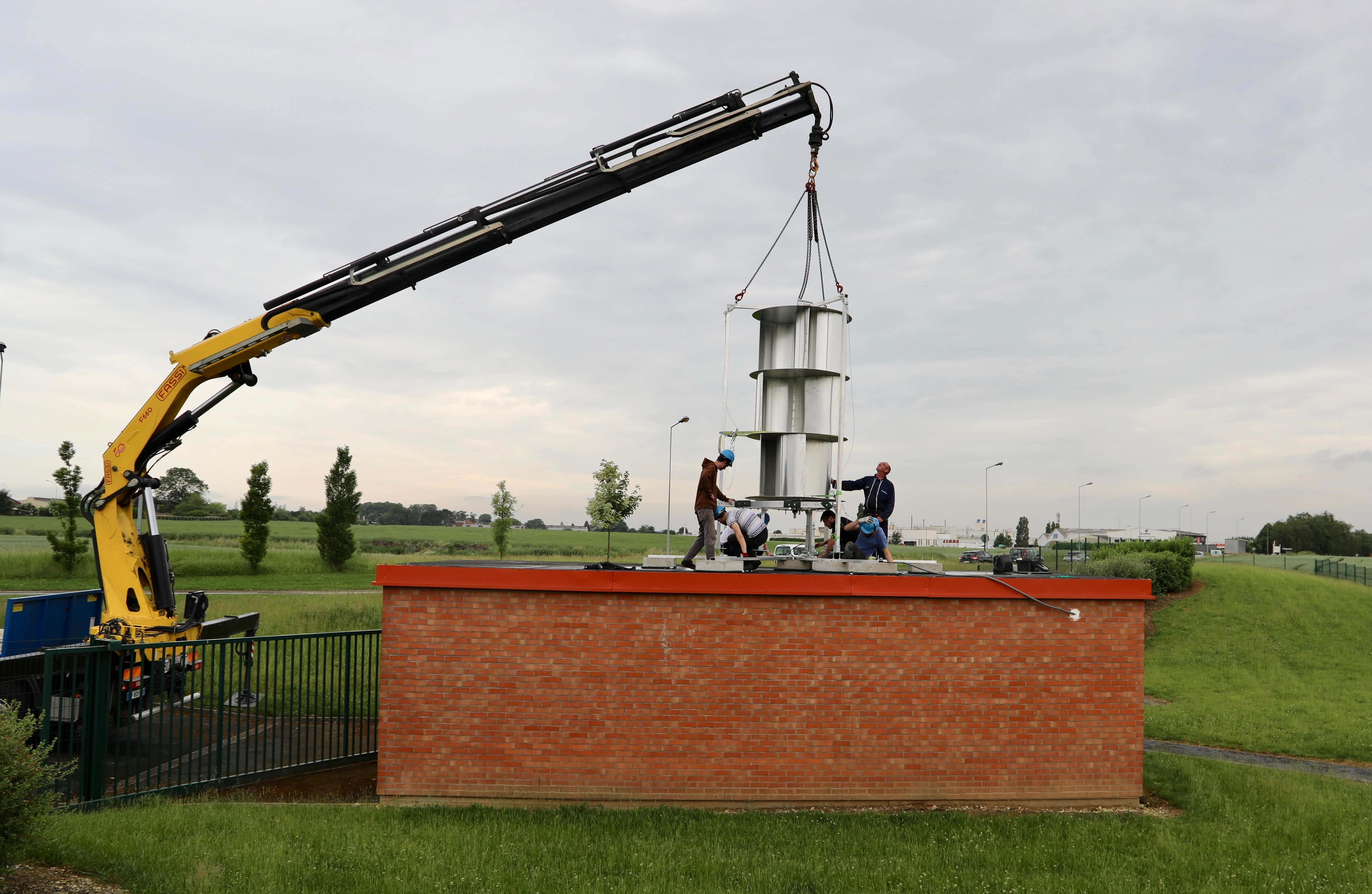 Une deuxième éolienne urbaine à Arras