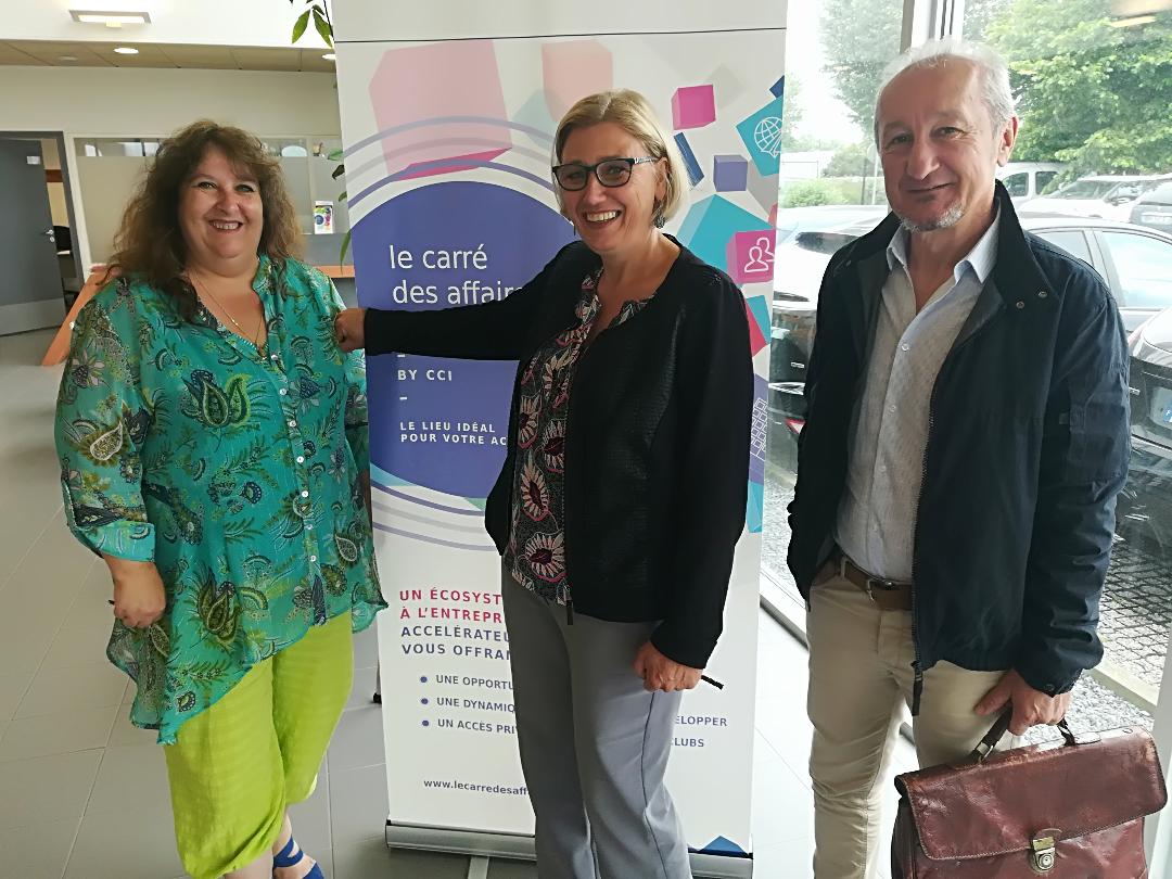 Quatre nouvelles entreprises au Carré des affaires de la CCI à Calais