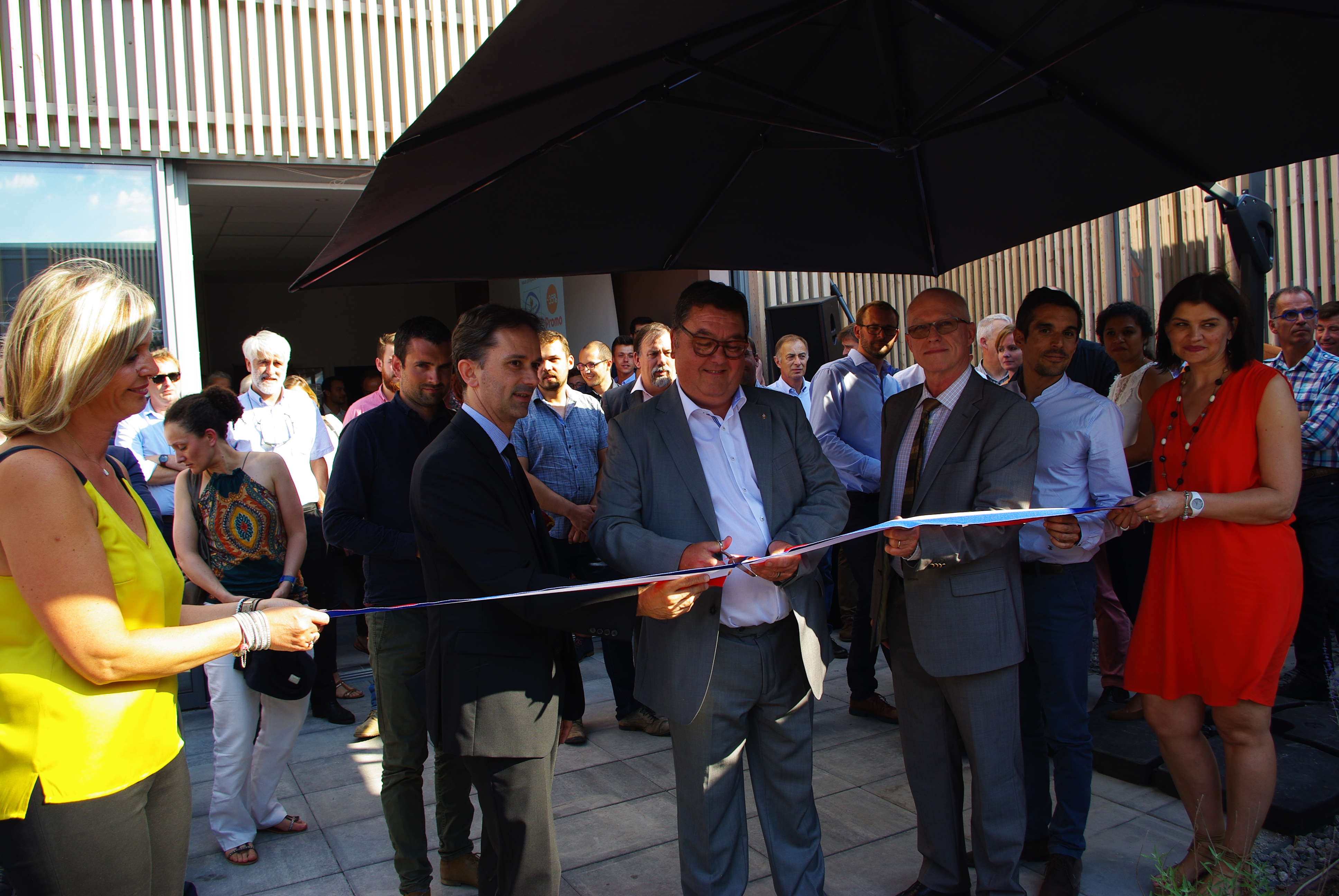 Colas Artois inaugure ses nouveaux locaux