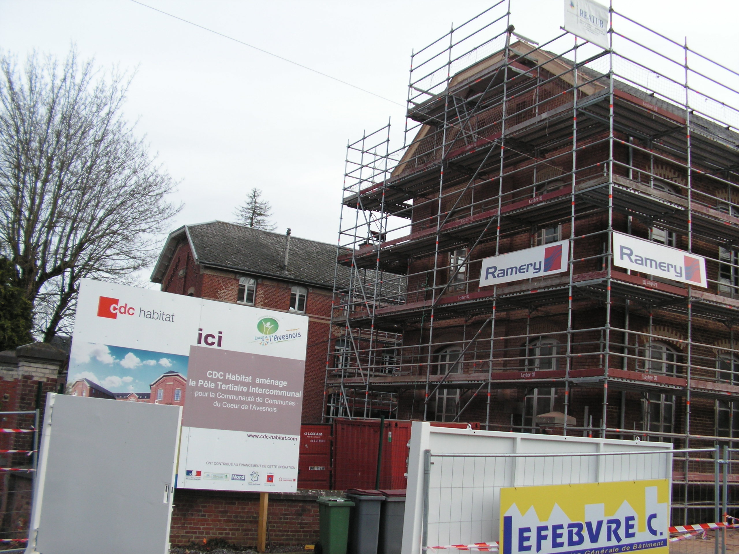 Un «pôle tertiaire intercommunal» en chantier à Avesnes-sur-Helpe