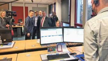 LE MINISTRE À AMIENS AU DÉMARRAGE DU PAS