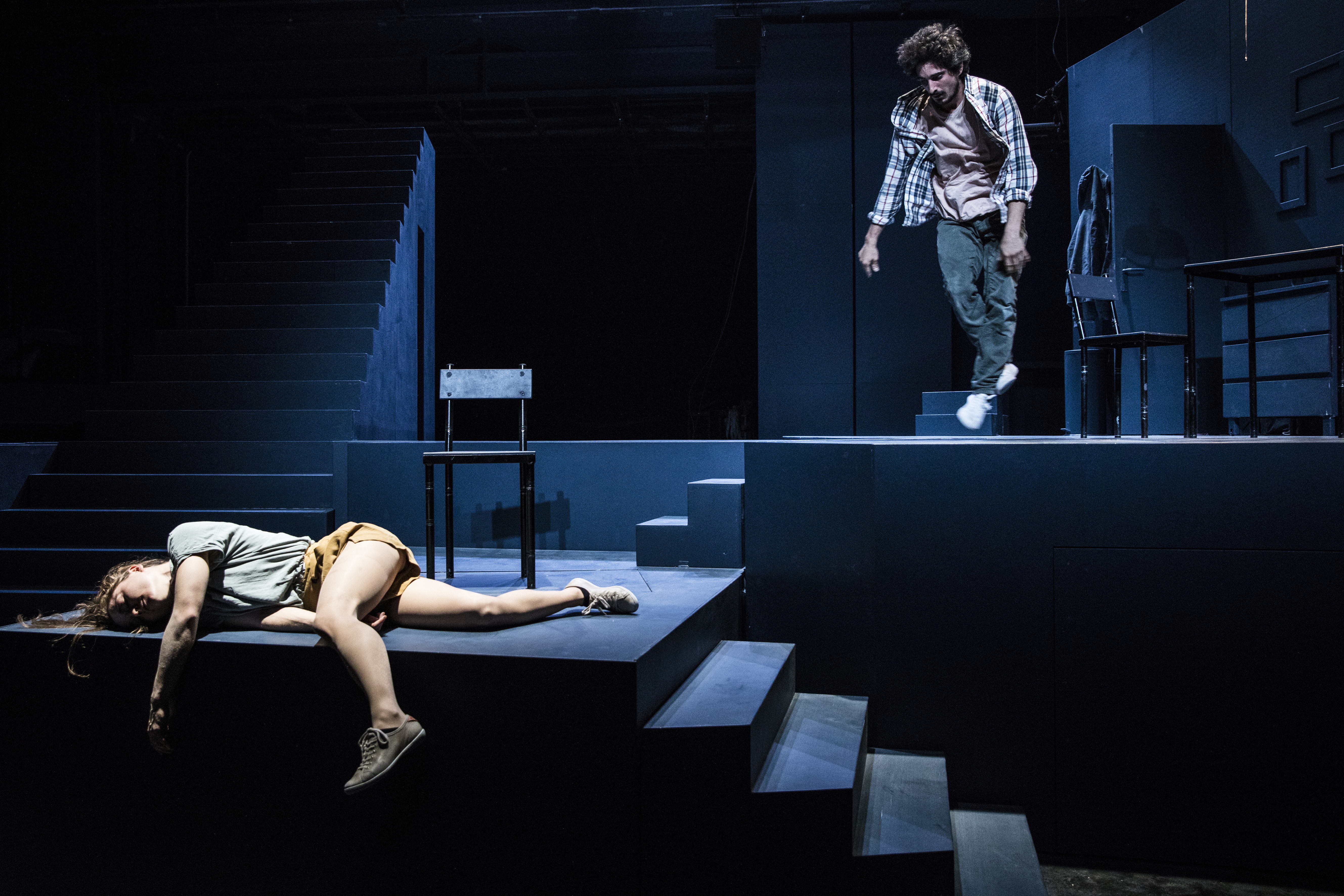 Scala de Yoann Bourgeois à Mons (Belgique)