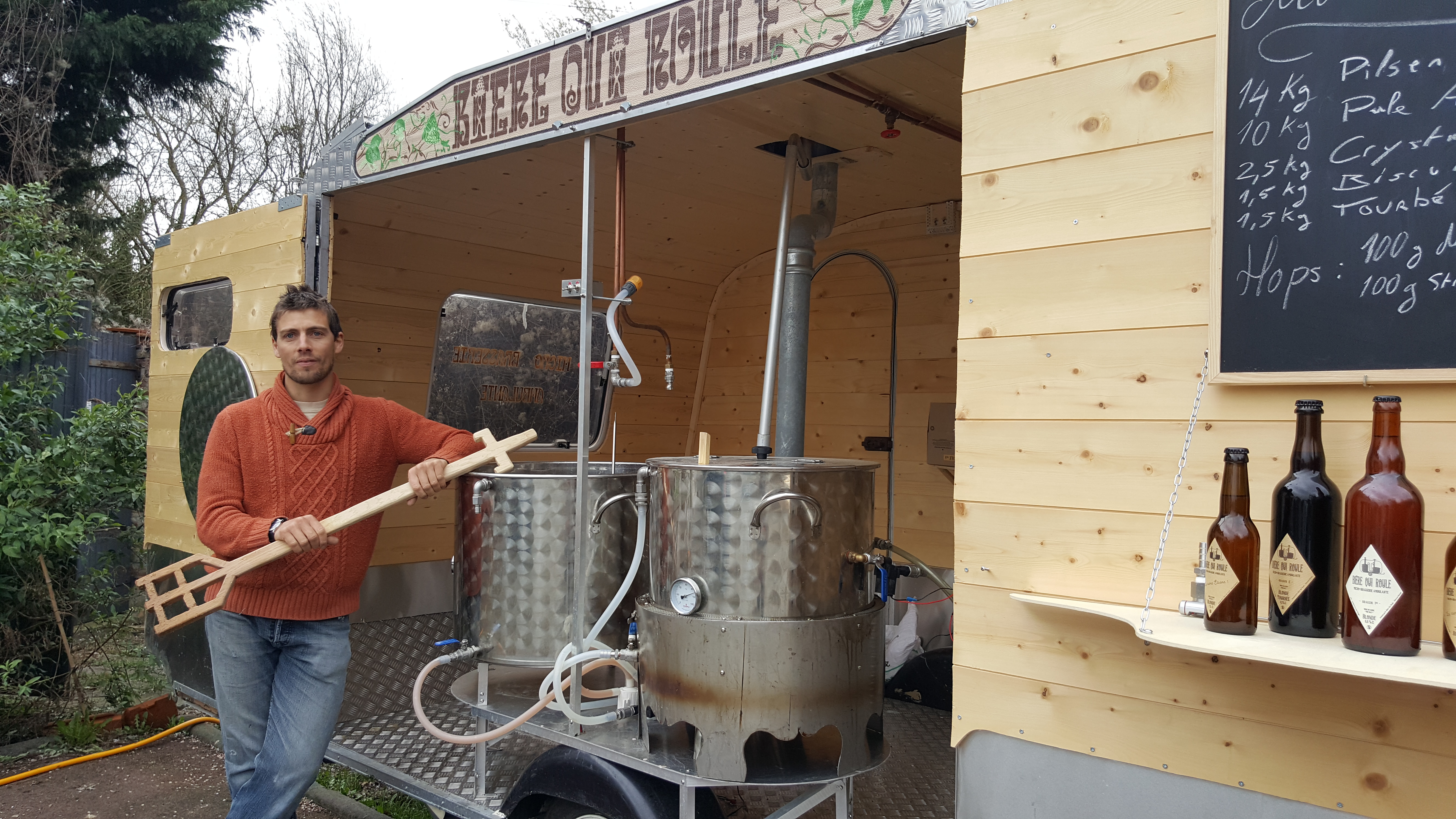 Une micro-brasserie ambulante pour découvrir la fabrication de bières artisanales