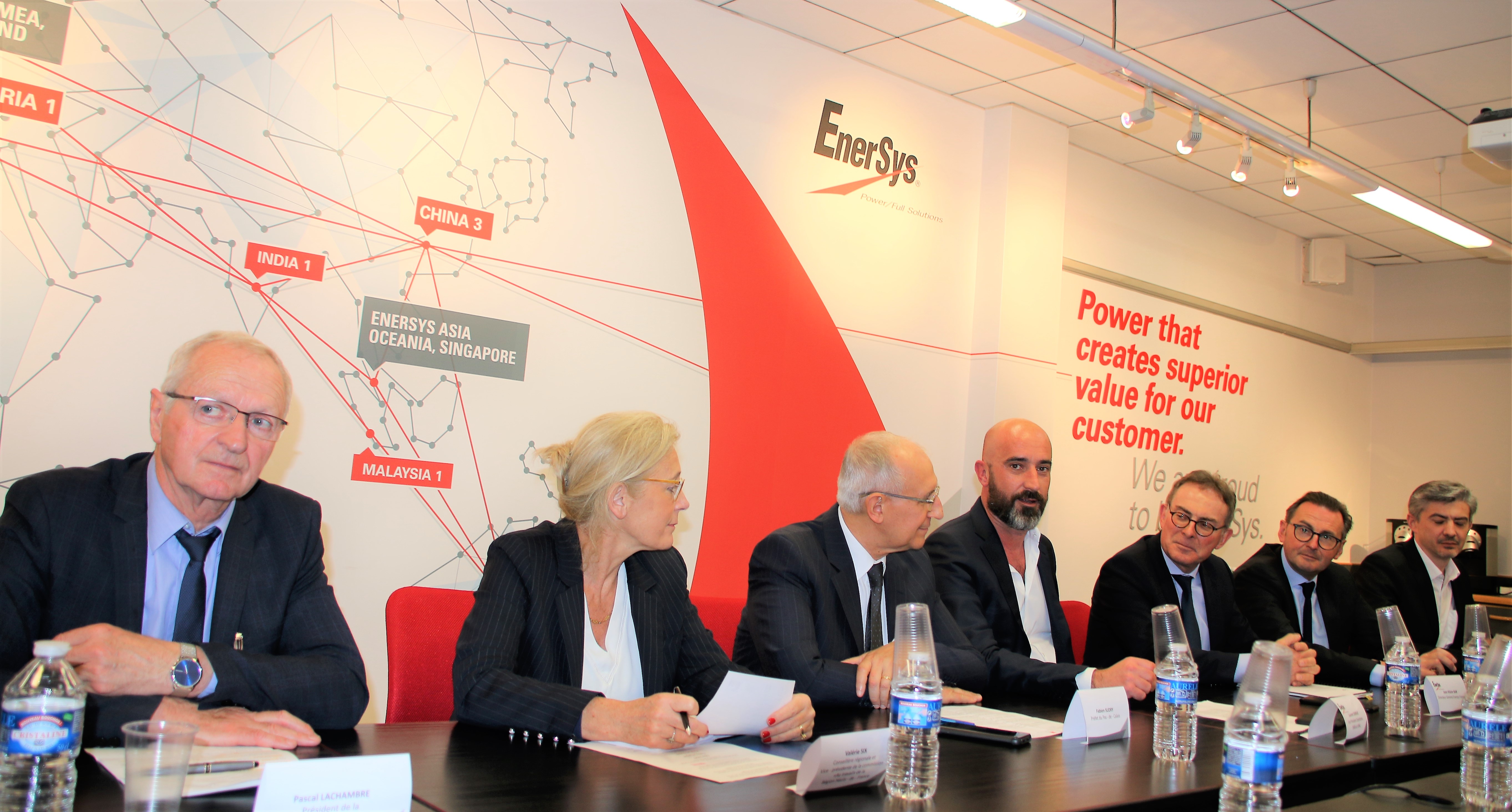 EnerSys® investit 9 millions d'euros à Arras