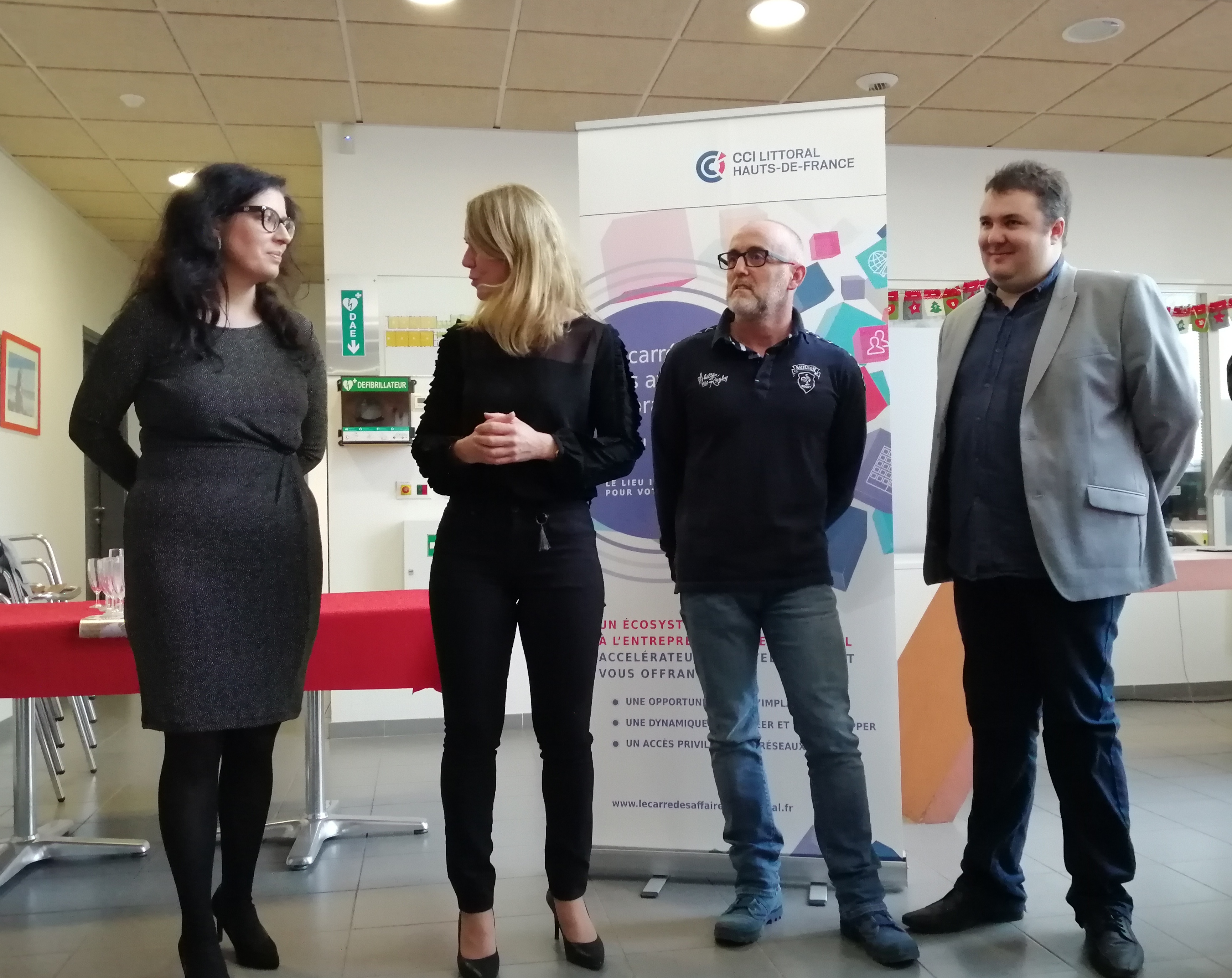 Quatre nouveaux arrivants au Carré des affaires