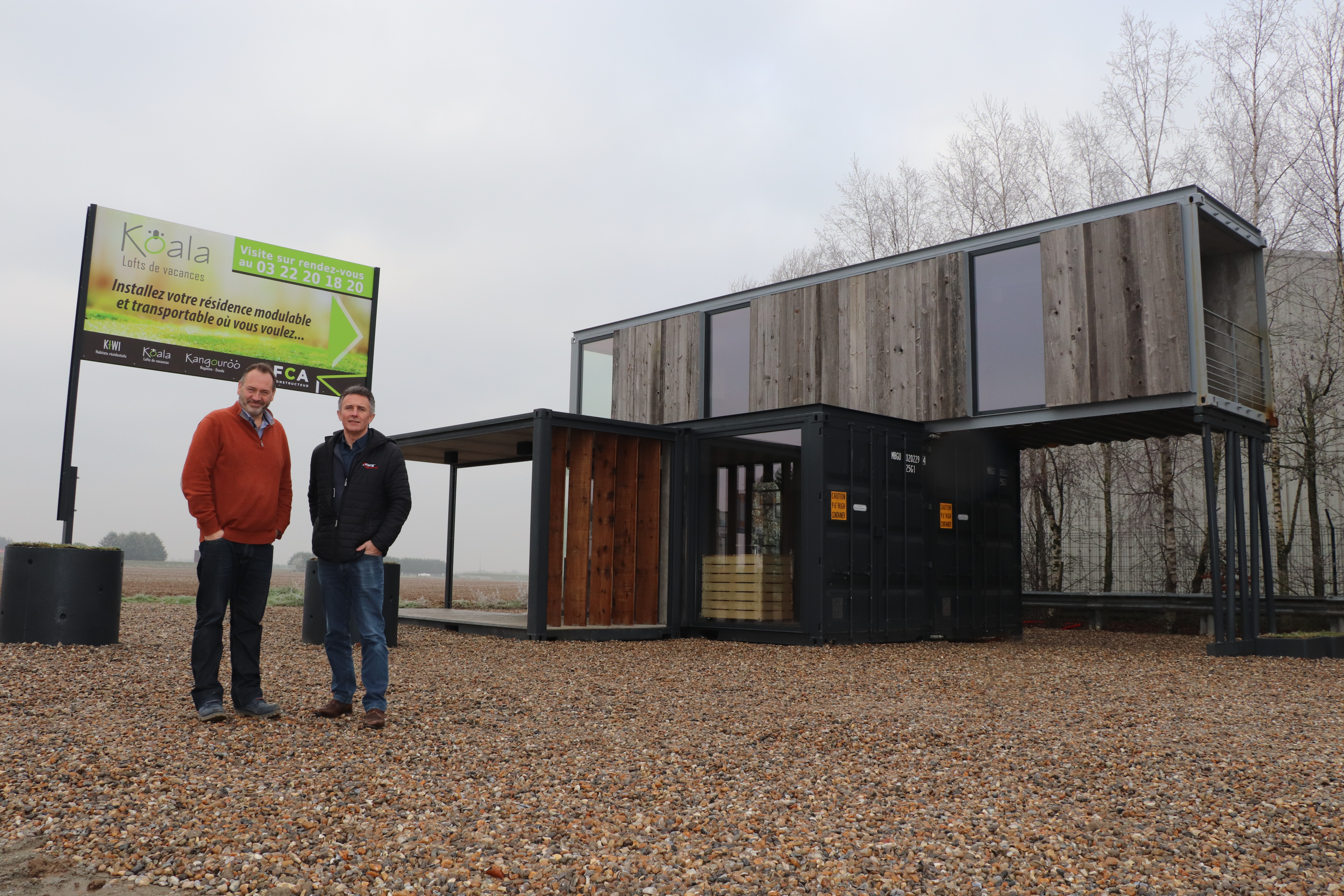 Des containers habitables