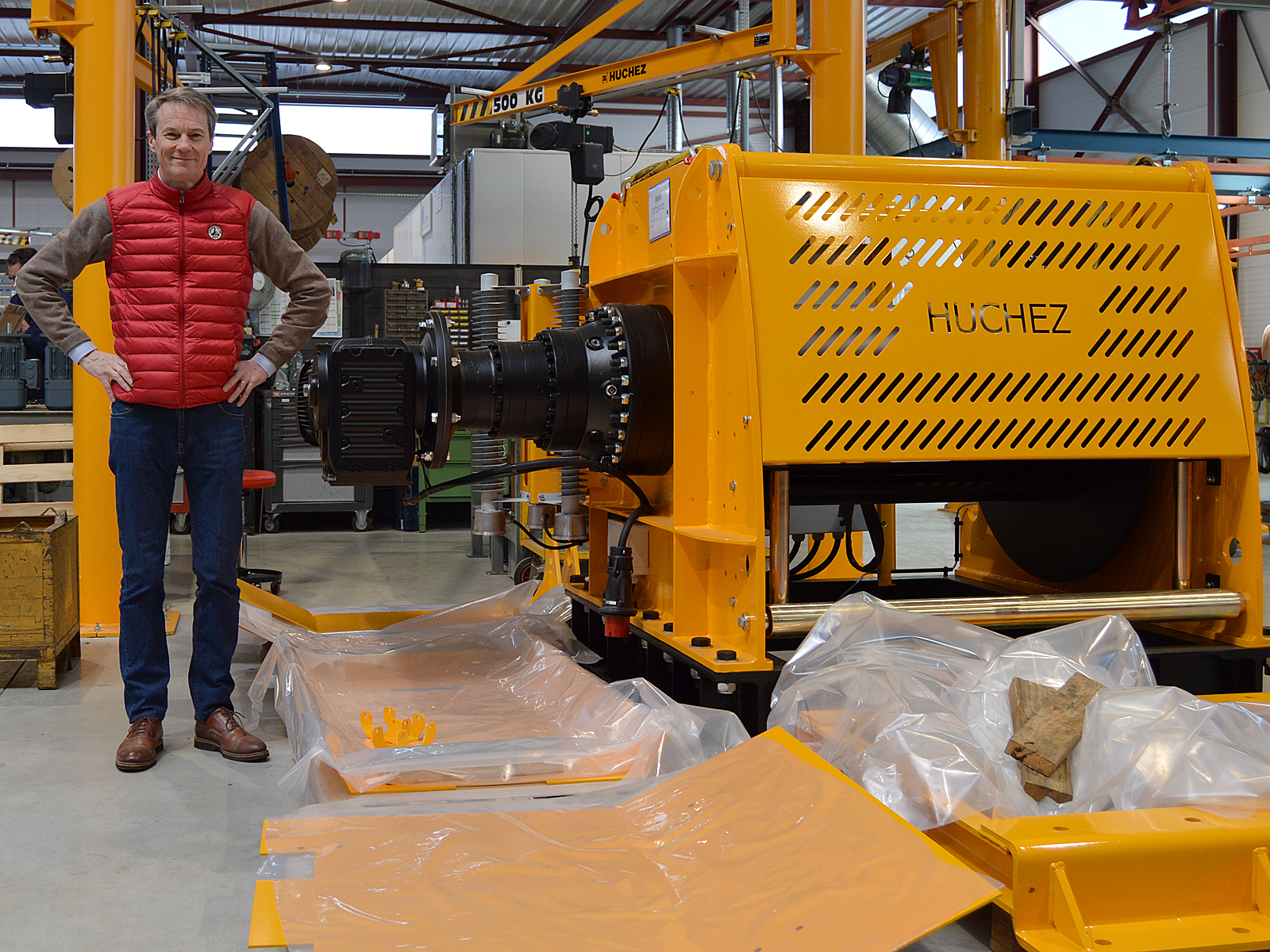 Huchez : un outil de production flambant neuf