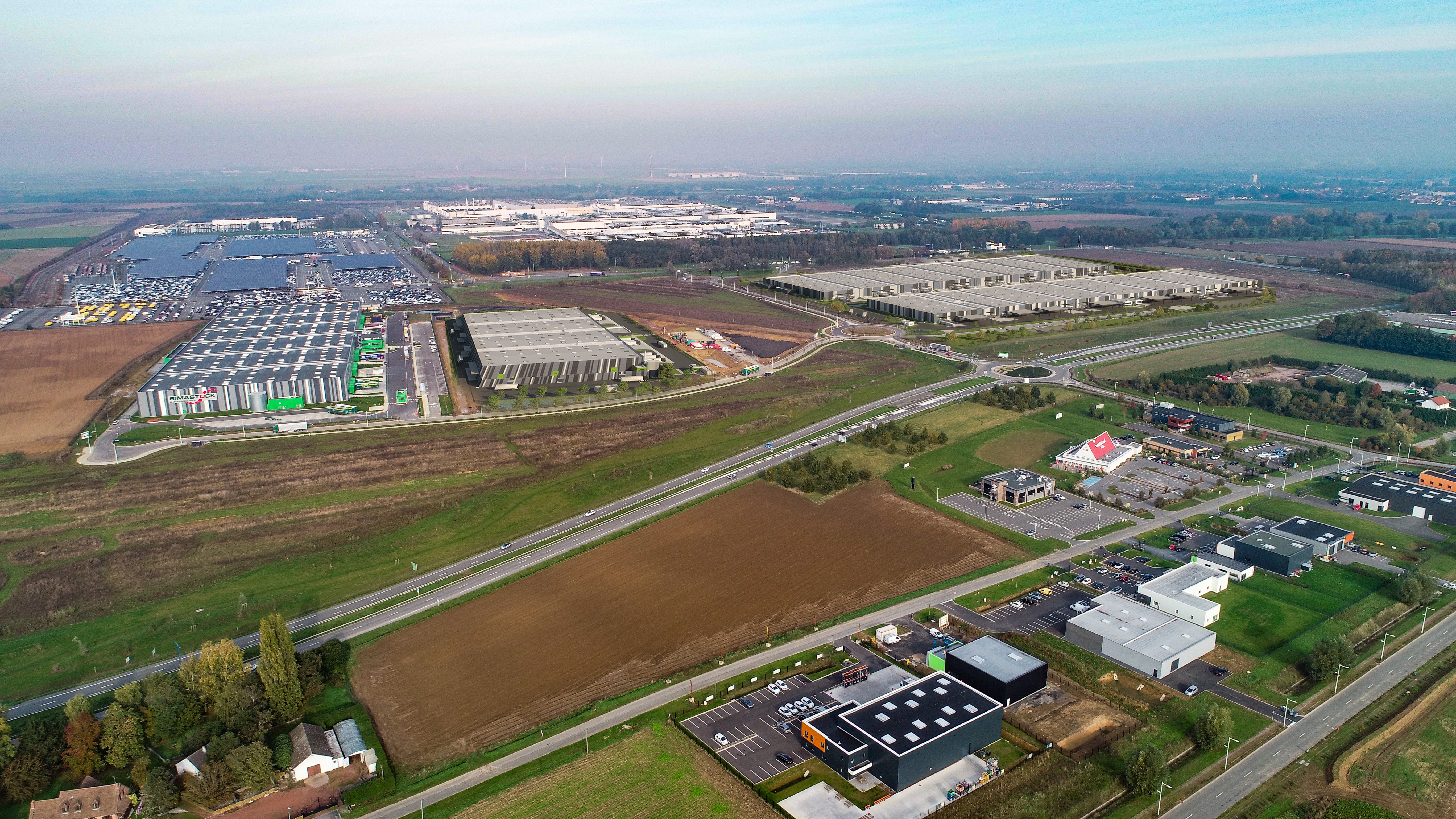 Fedrus débarque à Lambres-Lez-Douai