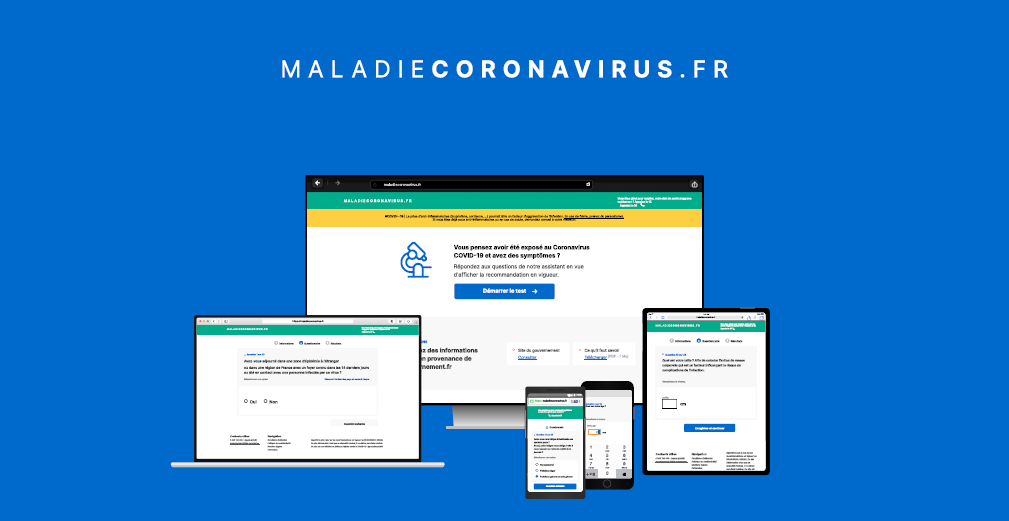 Covid-19 : un site d’autoévaluation et d’orientation des patients