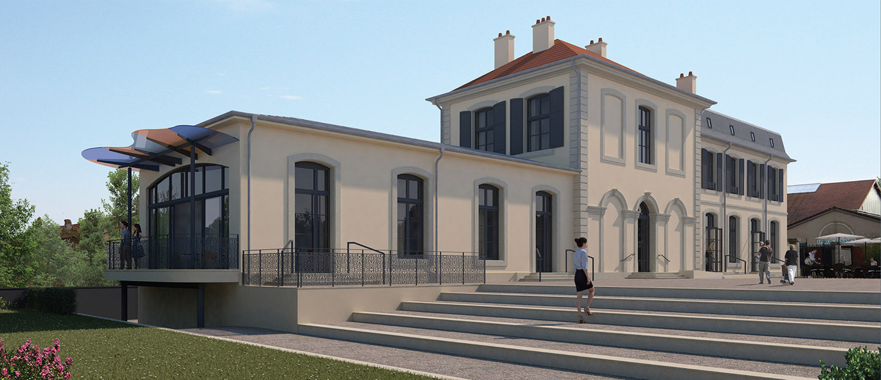 Le Château de Brabois commence sa métamorphose en septembre