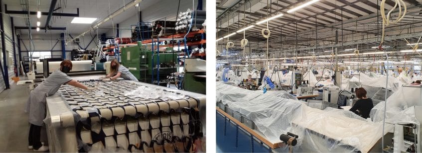 Balsan, de l'uniforme au masque réutilisable