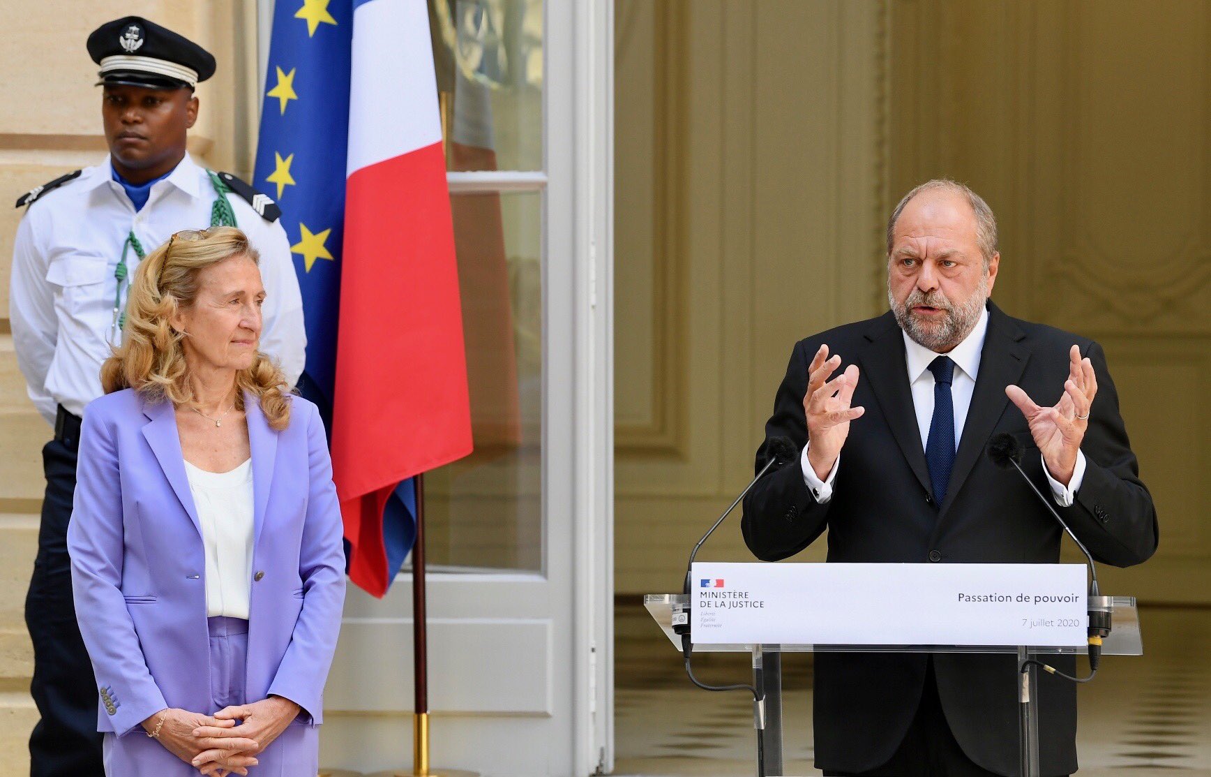 Éric Dupond-Moretti : «Je serai le garde des Sceaux du dialogue»