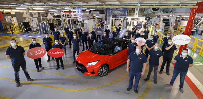La production de la Yaris 4e génération est lancée