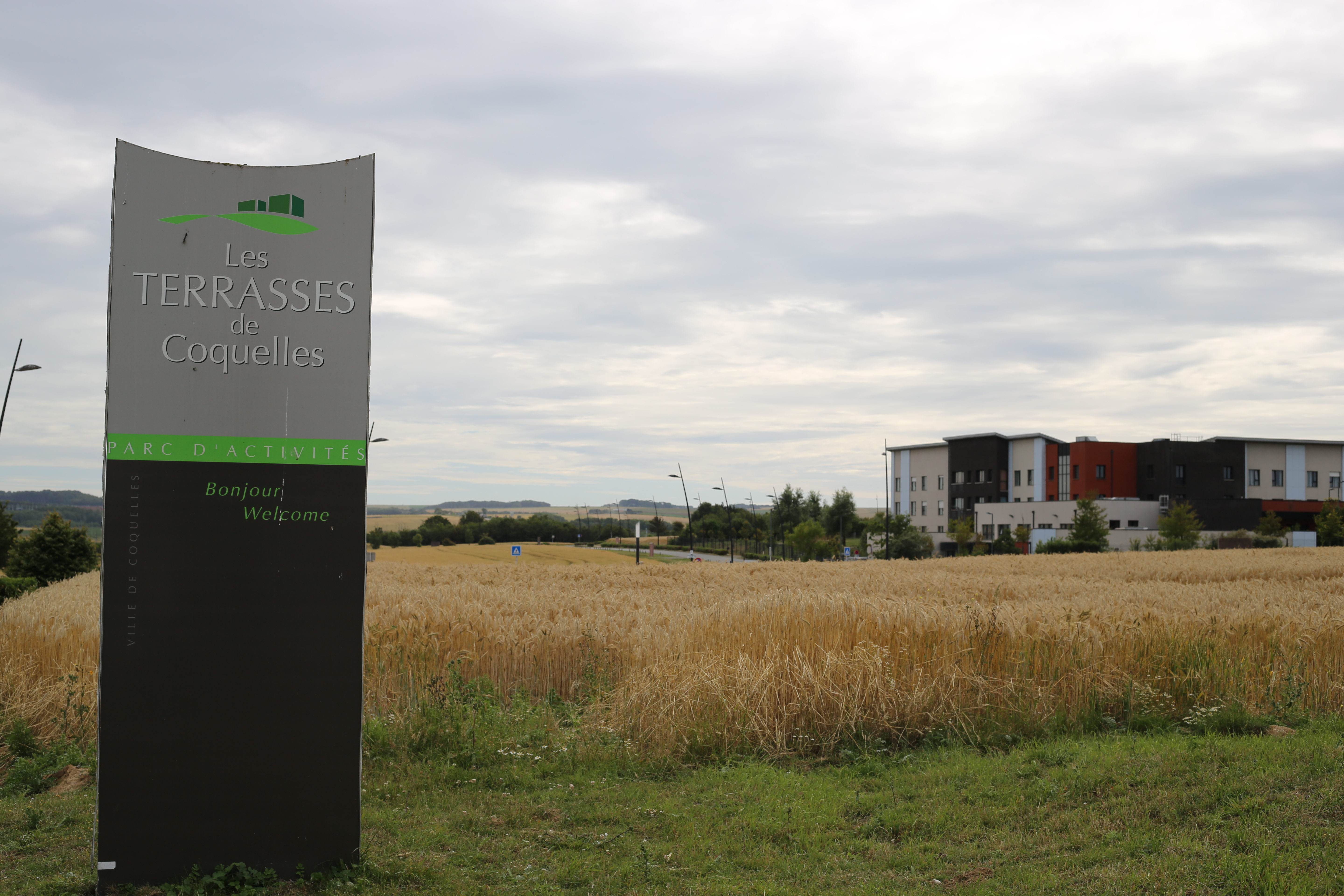 Un charcutier sur la zone des Terrasses