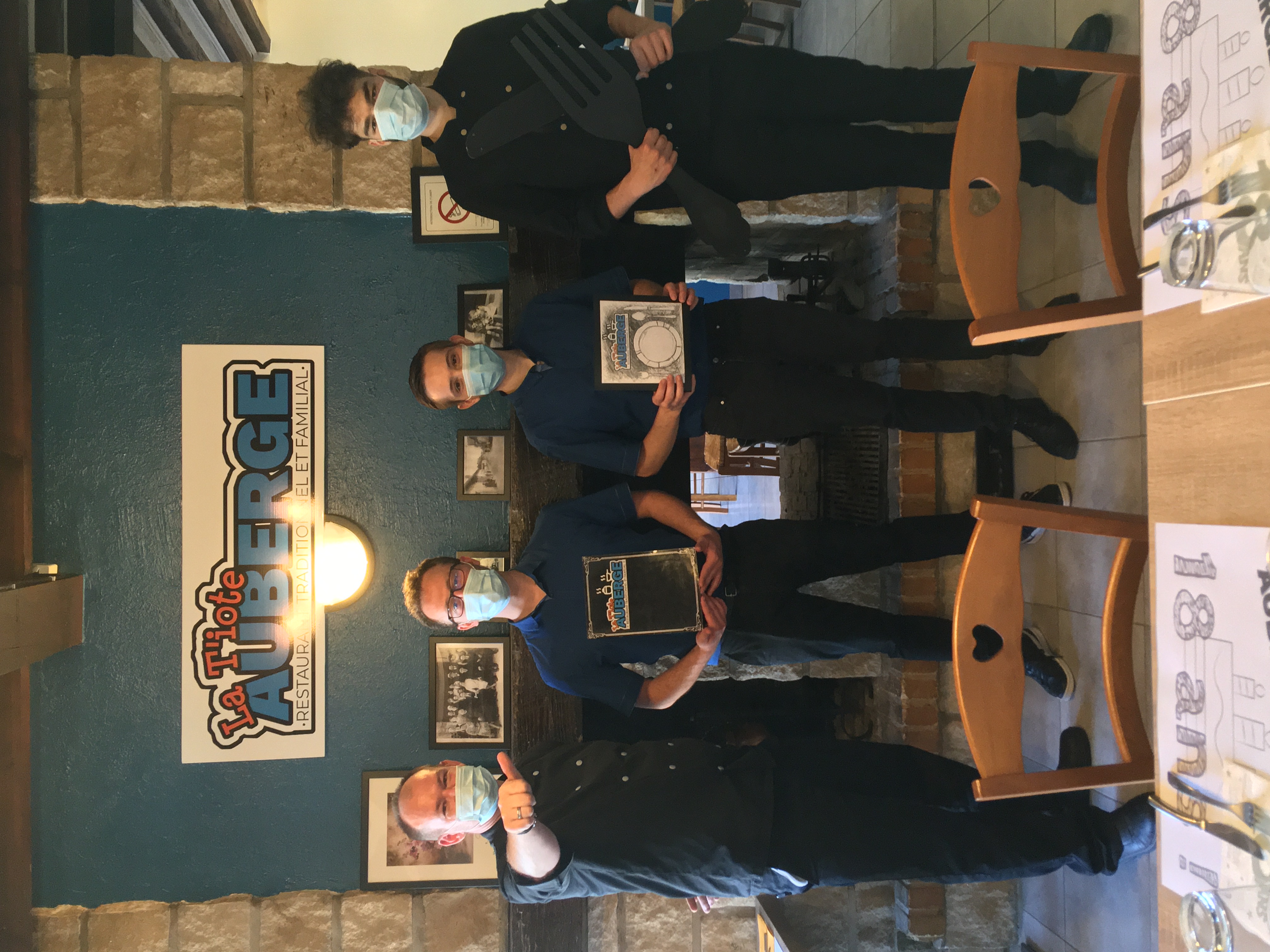 La T’iote Auberge propose une cuisine généreuse et familiale