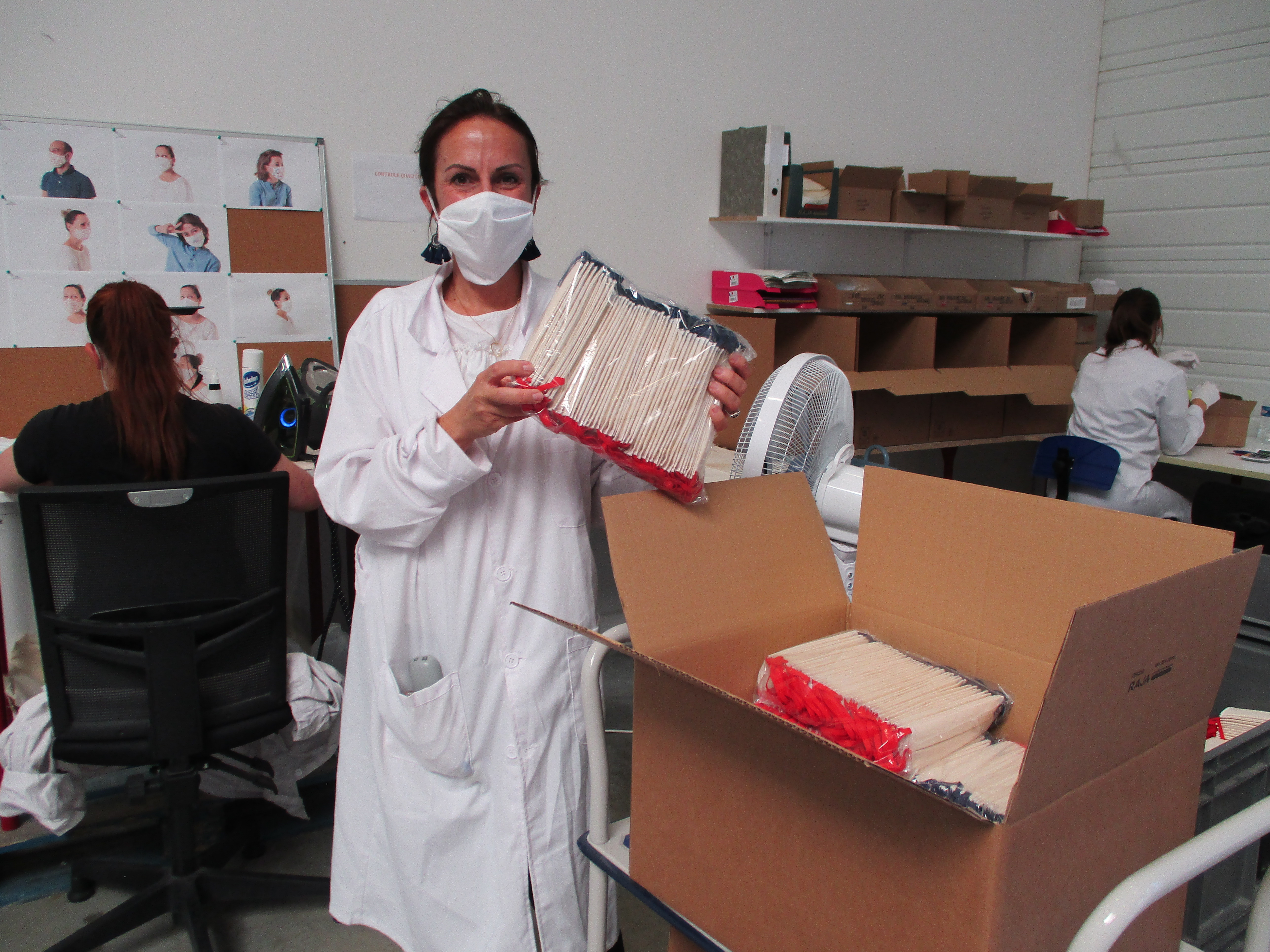 Un masque antiviral sur le marché