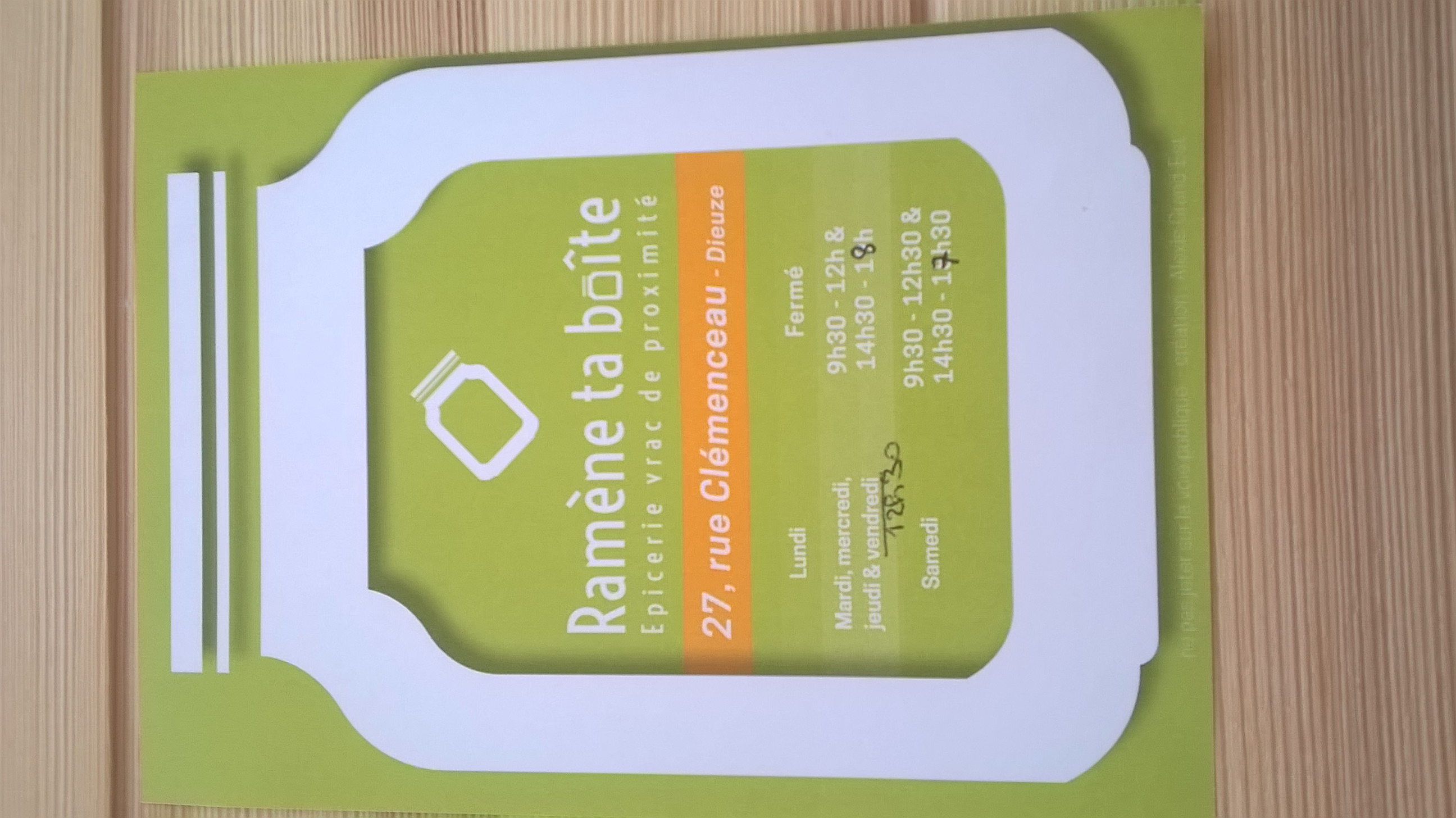 Ramène ta Boîte : Une épicerie vrac complètement vouée au zéro déchet