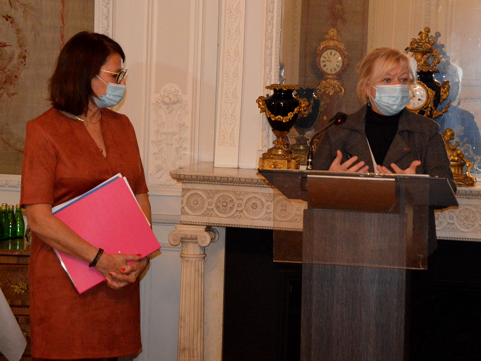 Les femmes chefs d’entreprise à la préfecture