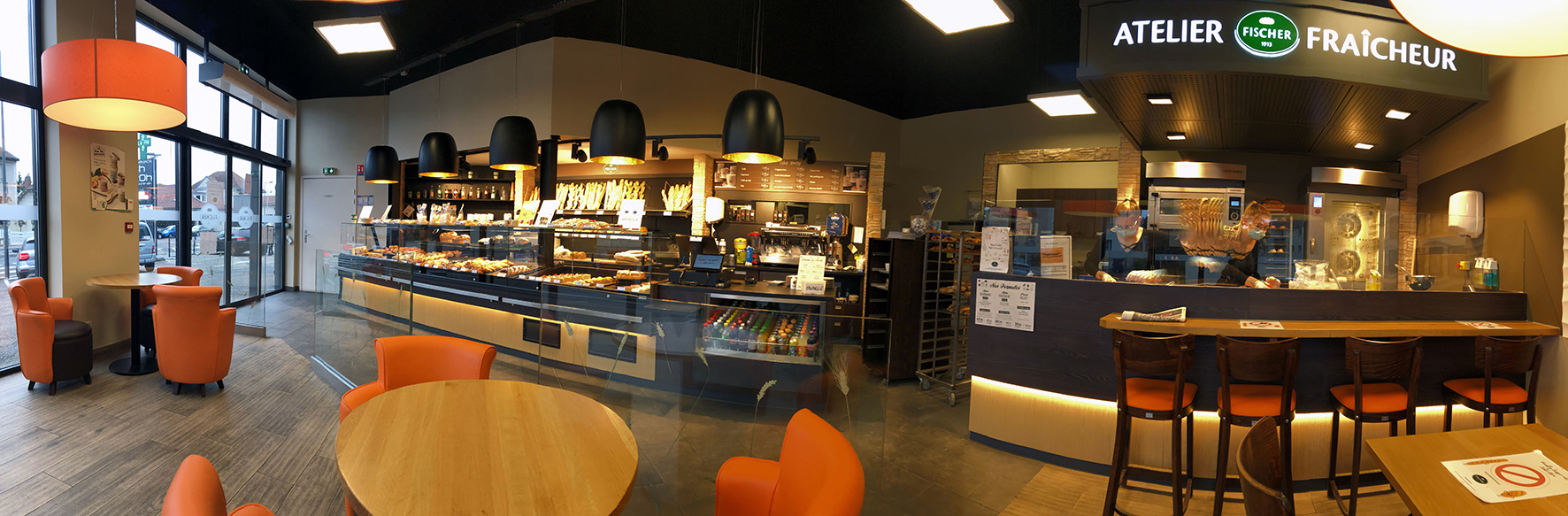 La boulangerie Fischer en bonne orientation
