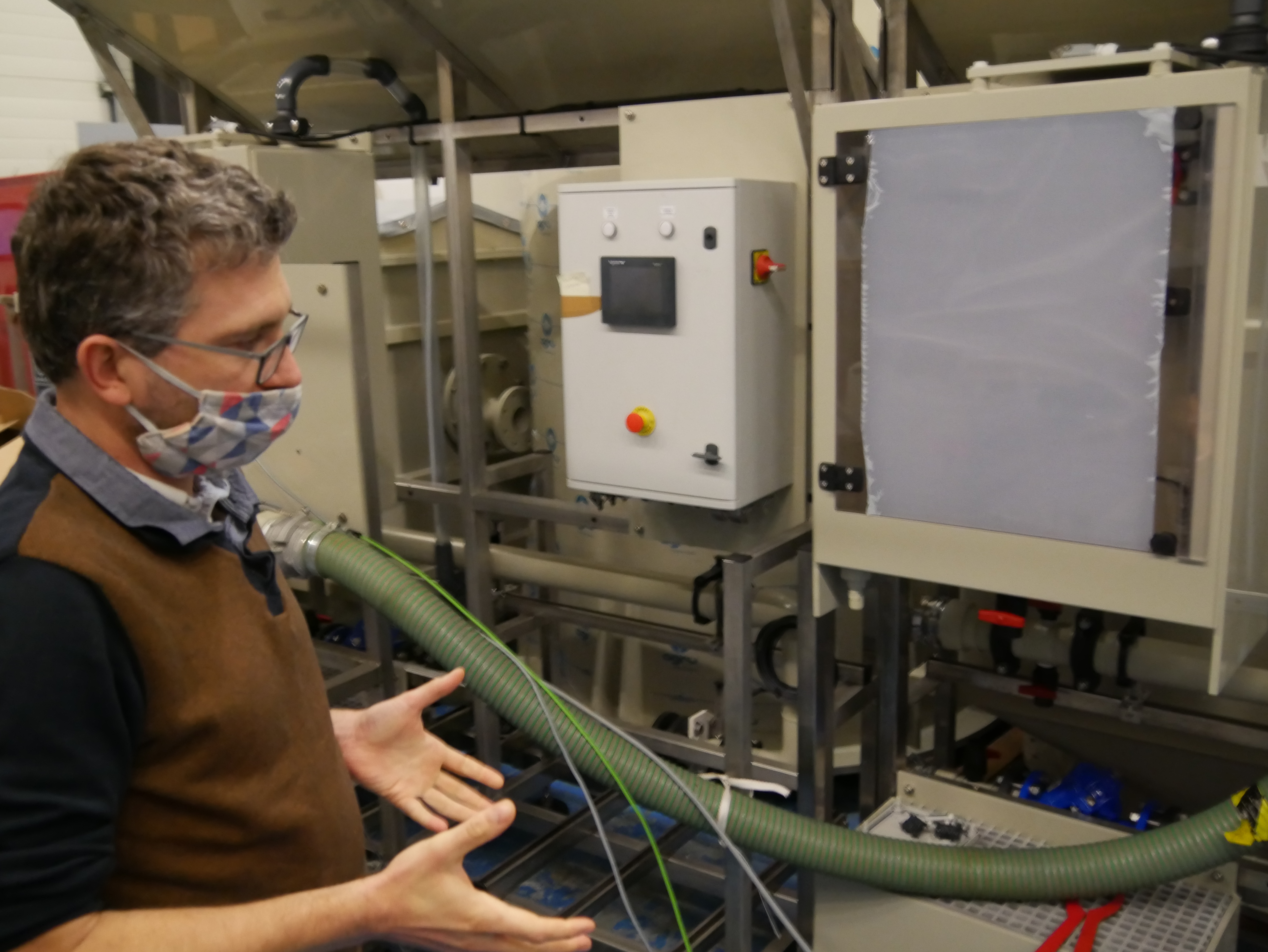 Exocell dans le tunnel