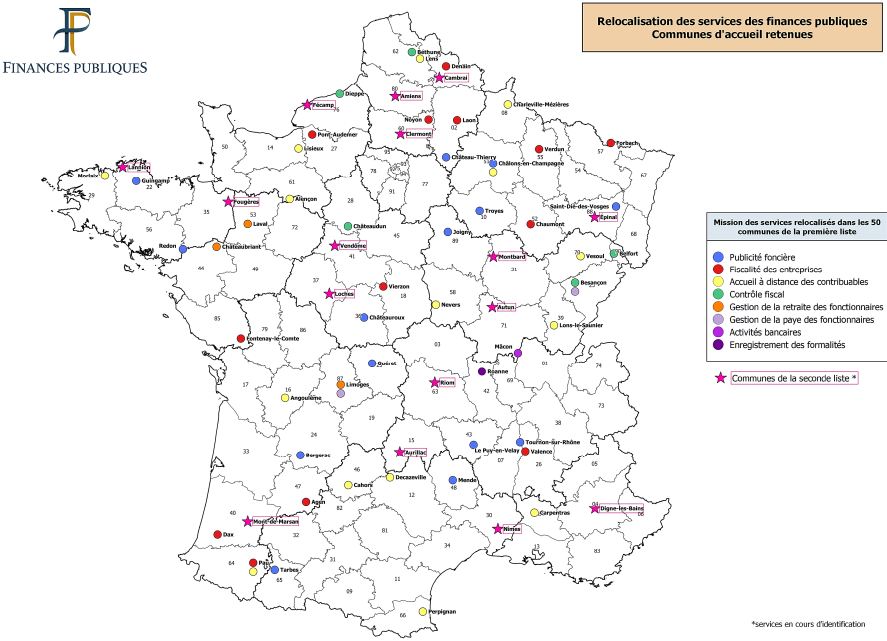 Épinal accueillera le service relocalisé des DGFiP