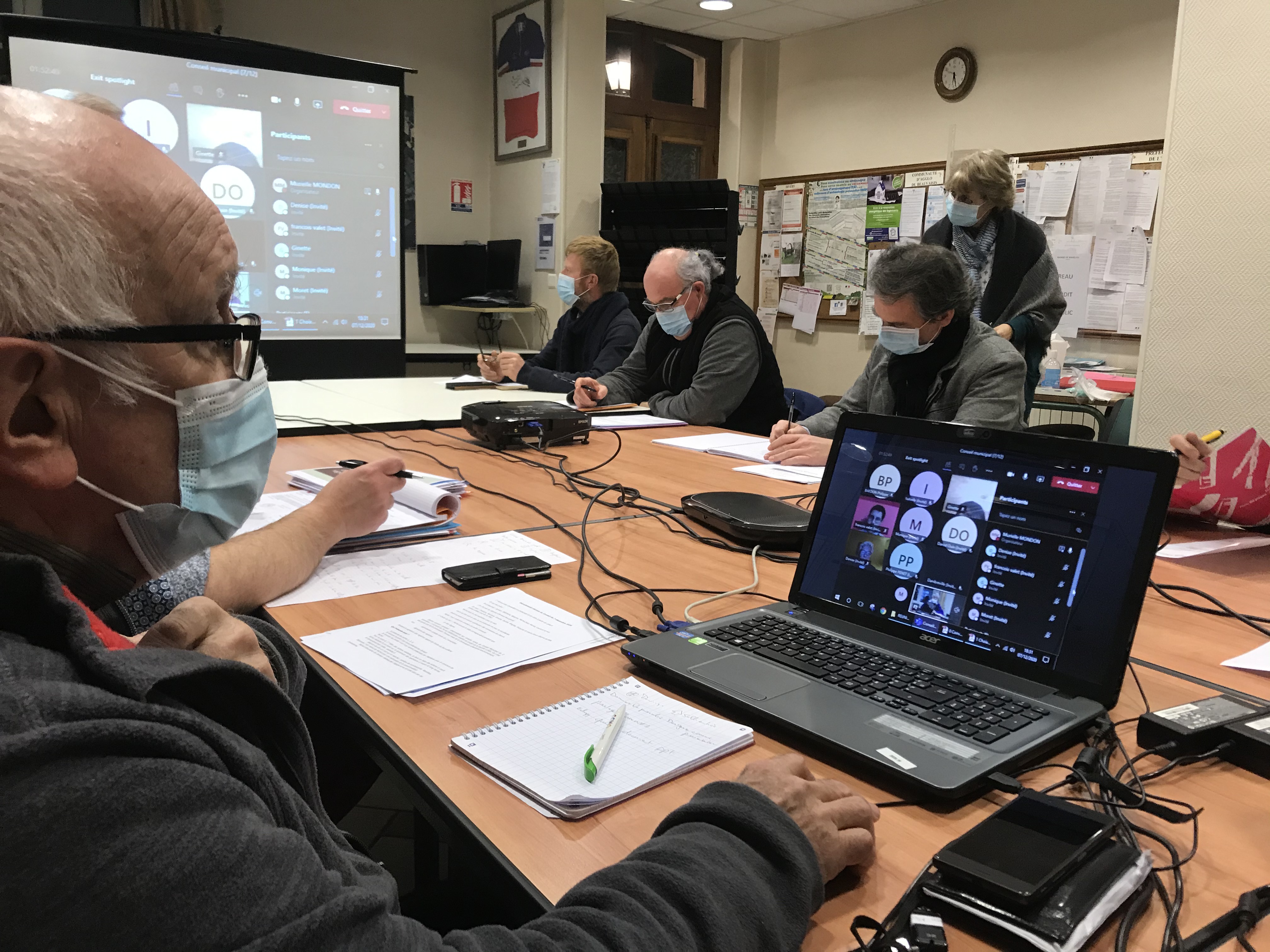 À Warluis, le premier conseil municipal diffusé en ligne