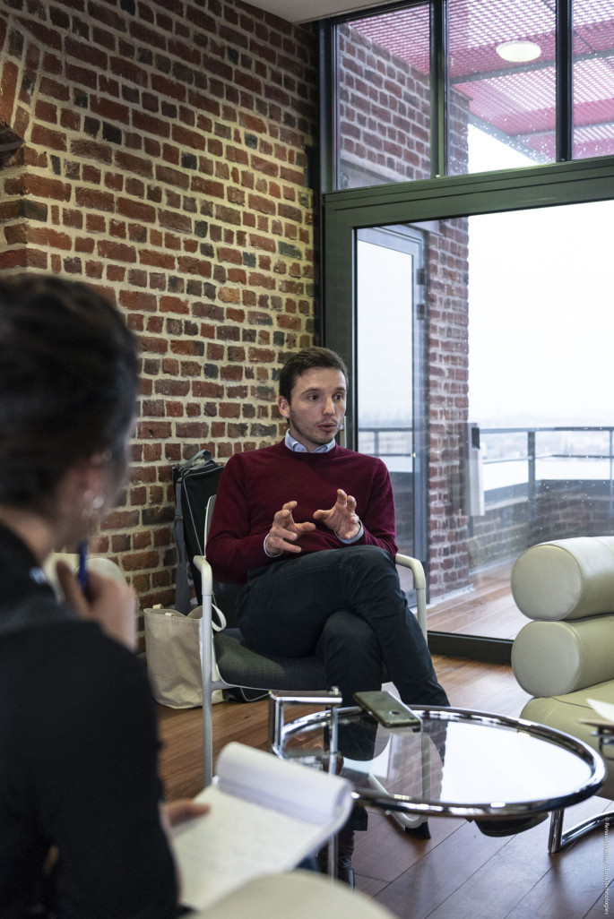 Julien Trucy, chef de projet Fintech pour EuraTechnologies.