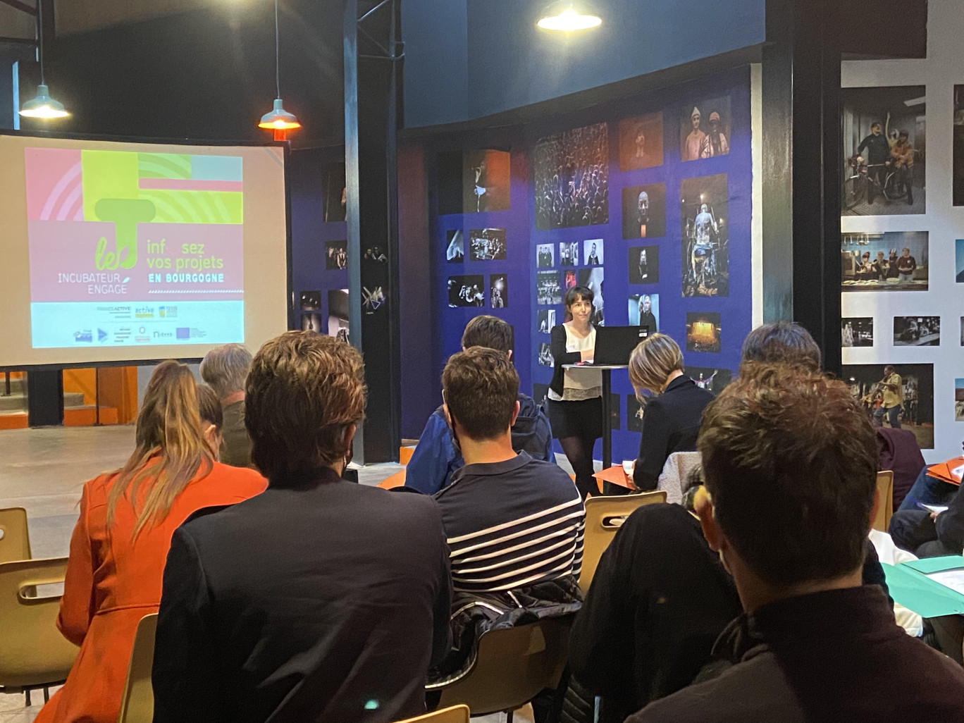 Lors du « bootcamp », journée immersive de pré-sélection, le 29 septembre à La Vapeur, Dijon. (Benjamin Magnen)