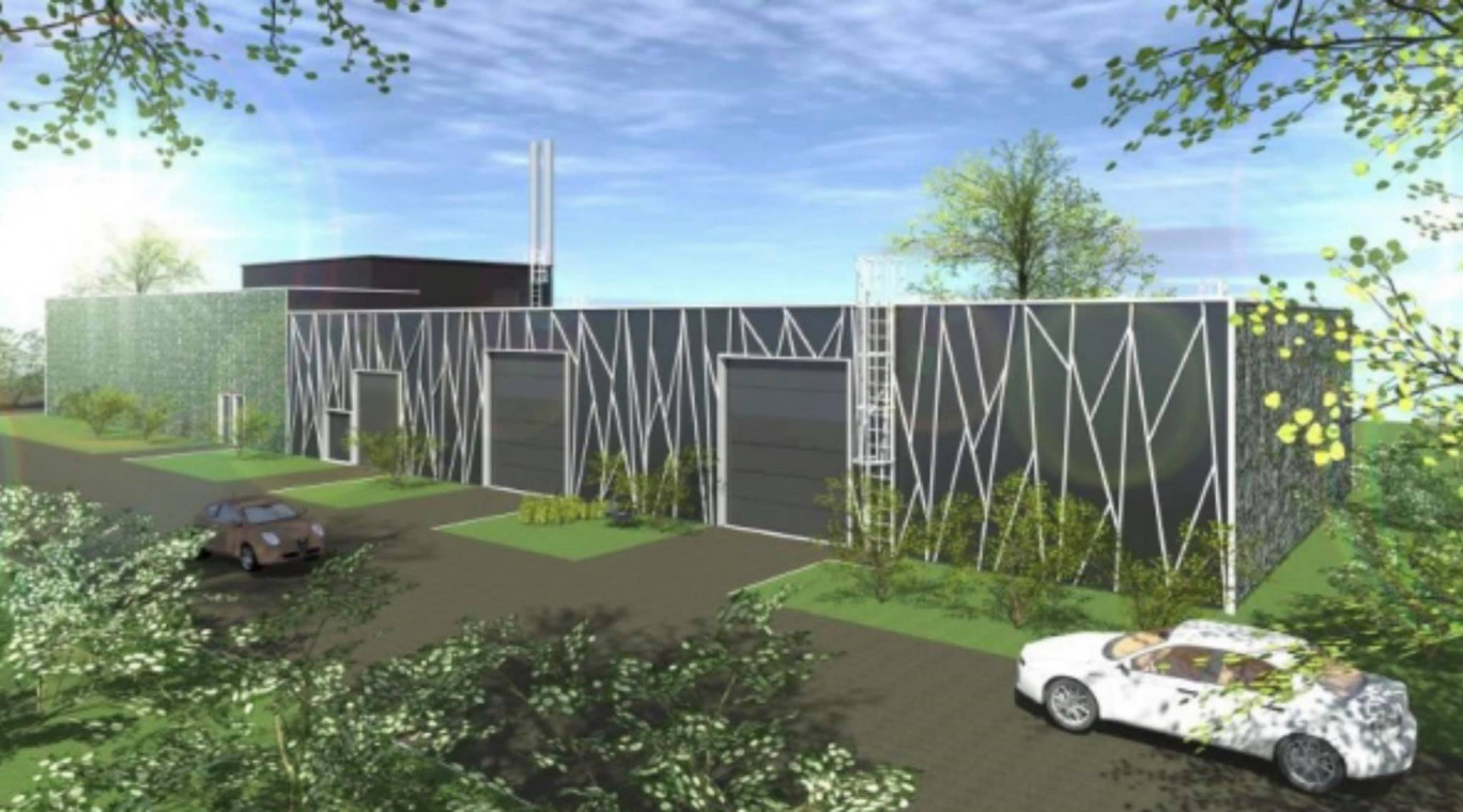 La future centrale biomasse de Rombas. (C) Ville de Rombas.