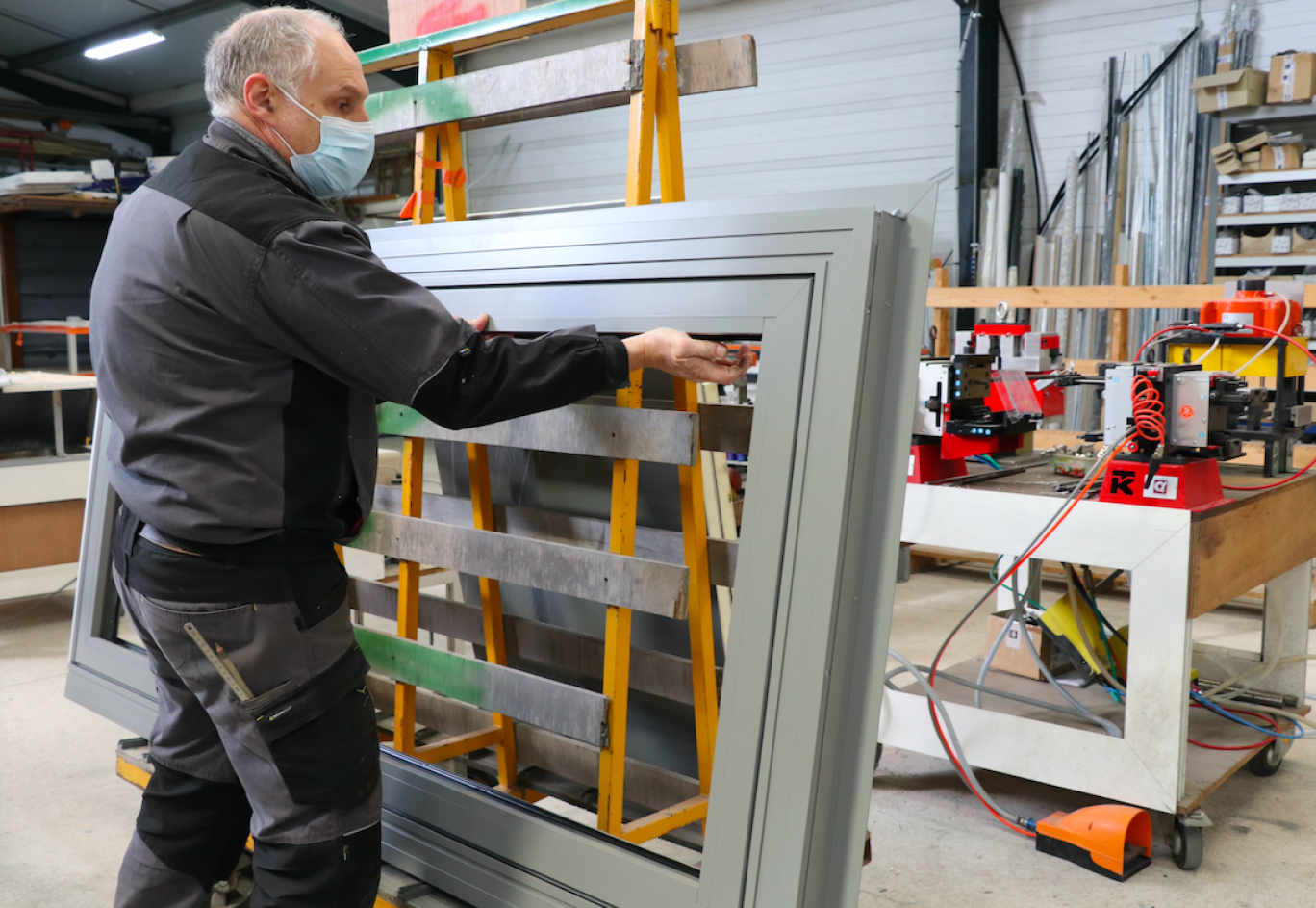 La fabrication des produits est intégralement réalisée dans l'atelier de MPG.