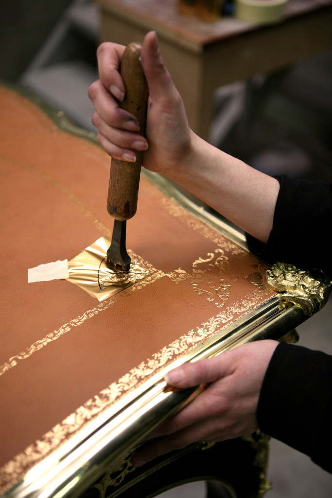 Les métiers de la main, ceux de l'ameublement en particulier, lient histoire et modernisme. (c) : DR.