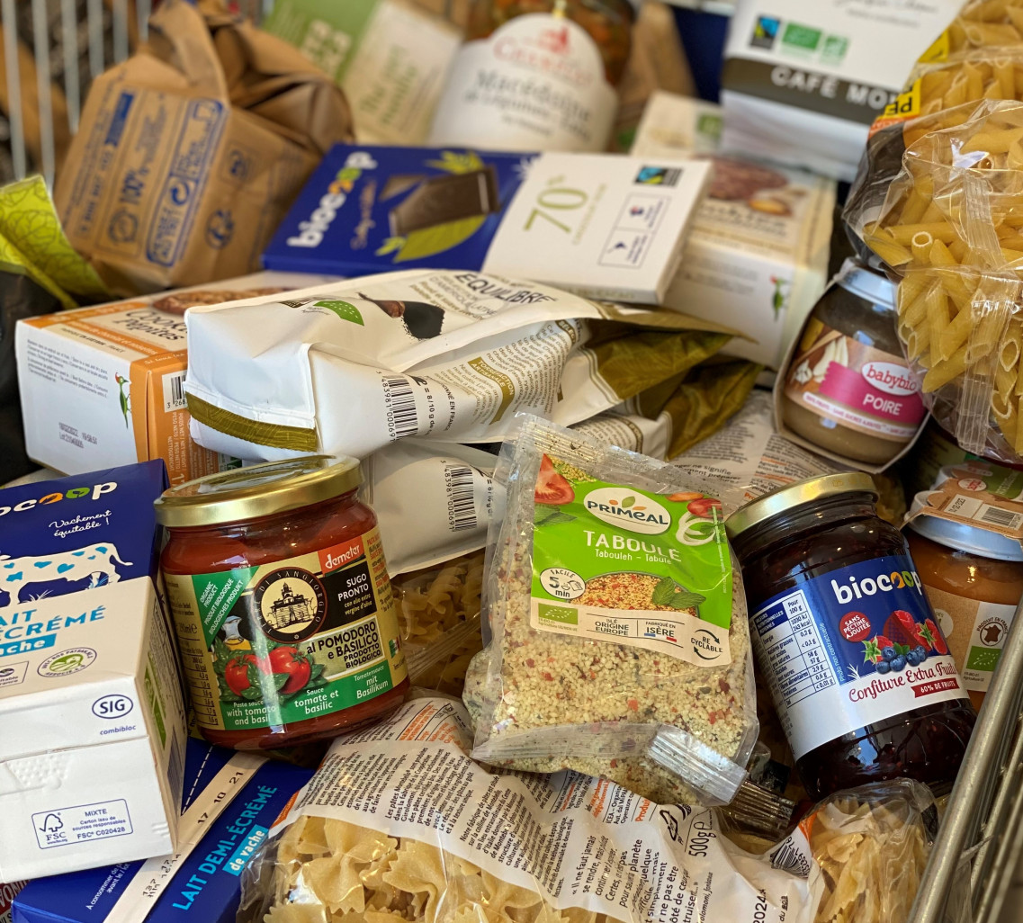 L'ambition est de créer une chaîne alimentaire vertueuse, permettant aux plus démunis d'avoir accès à une alimentation de qualité. (c) Biocoop.