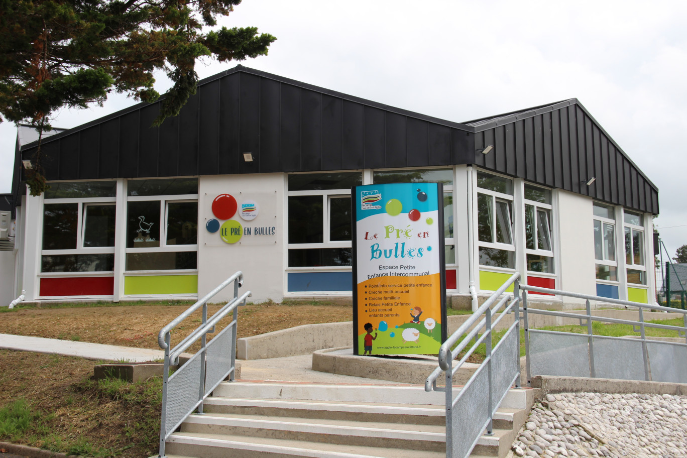 L'espace petite enfance intercommunal « Pré en Bulles » ouvre ses portes à Fécamp.