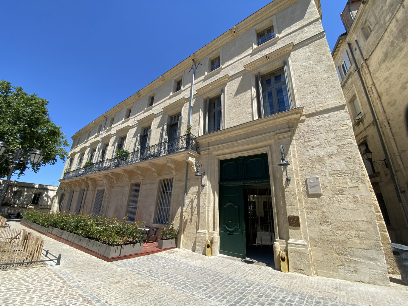 La façade de l’hôtel Richer de Belleval à Montpellier. © photo Daniel Croci et Virginie Moreau